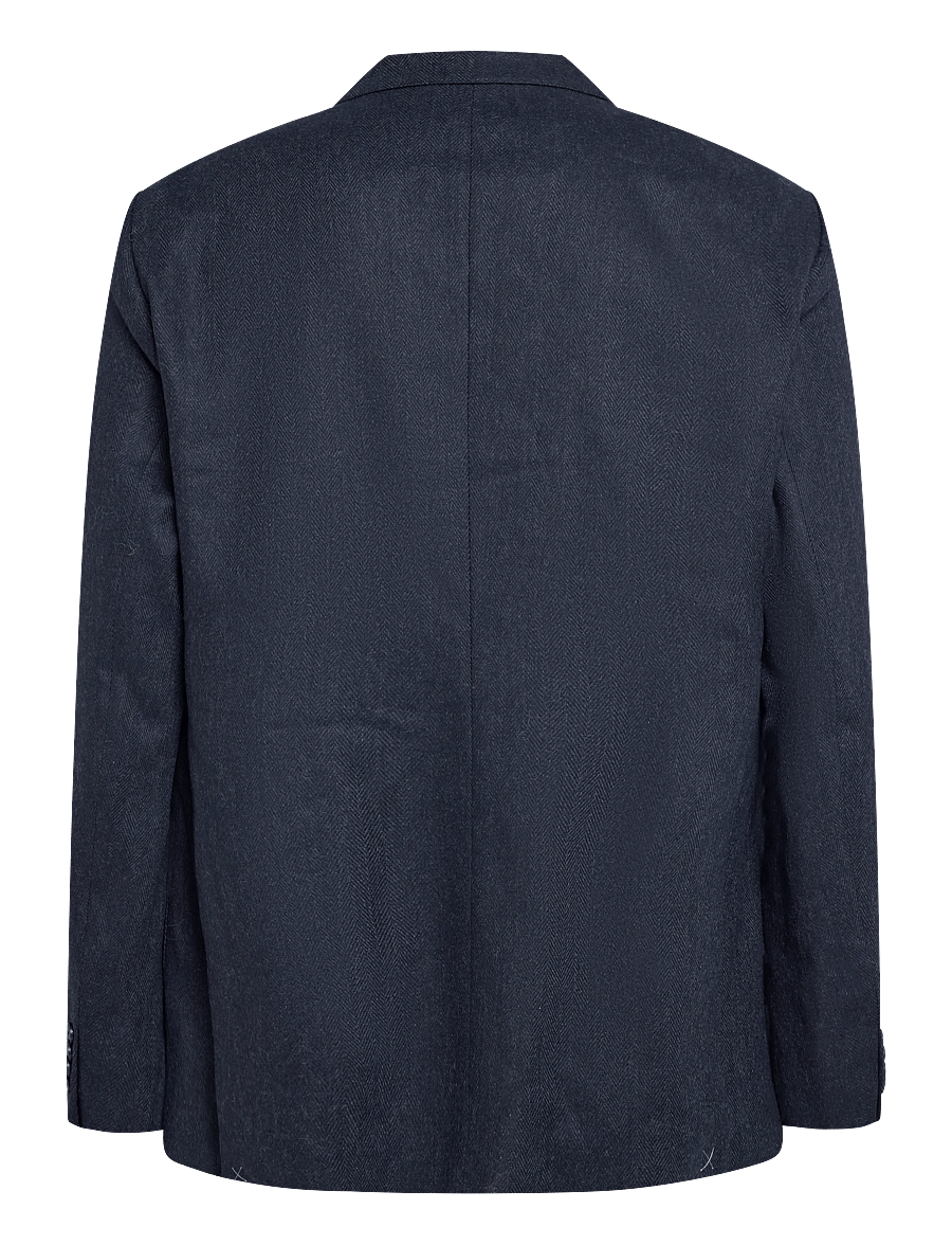 Barbour - Barbour Fairford Herringbone Blazer - Üherealised pintsakud - navy - 1