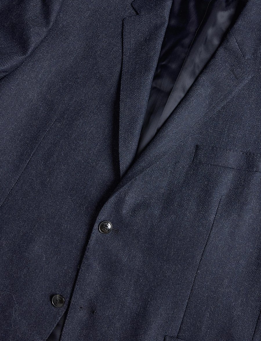 Barbour - Barbour Fairford Herringbone Blazer - Üherealised pintsakud - navy - 2
