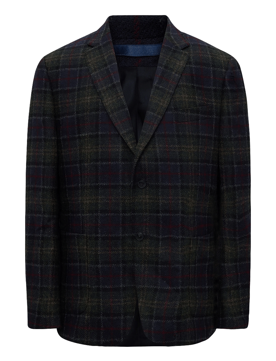 Barbour - Barbour Sanders Moons Tartan Blazer - Üherealised pintsakud - classic tartan - 0