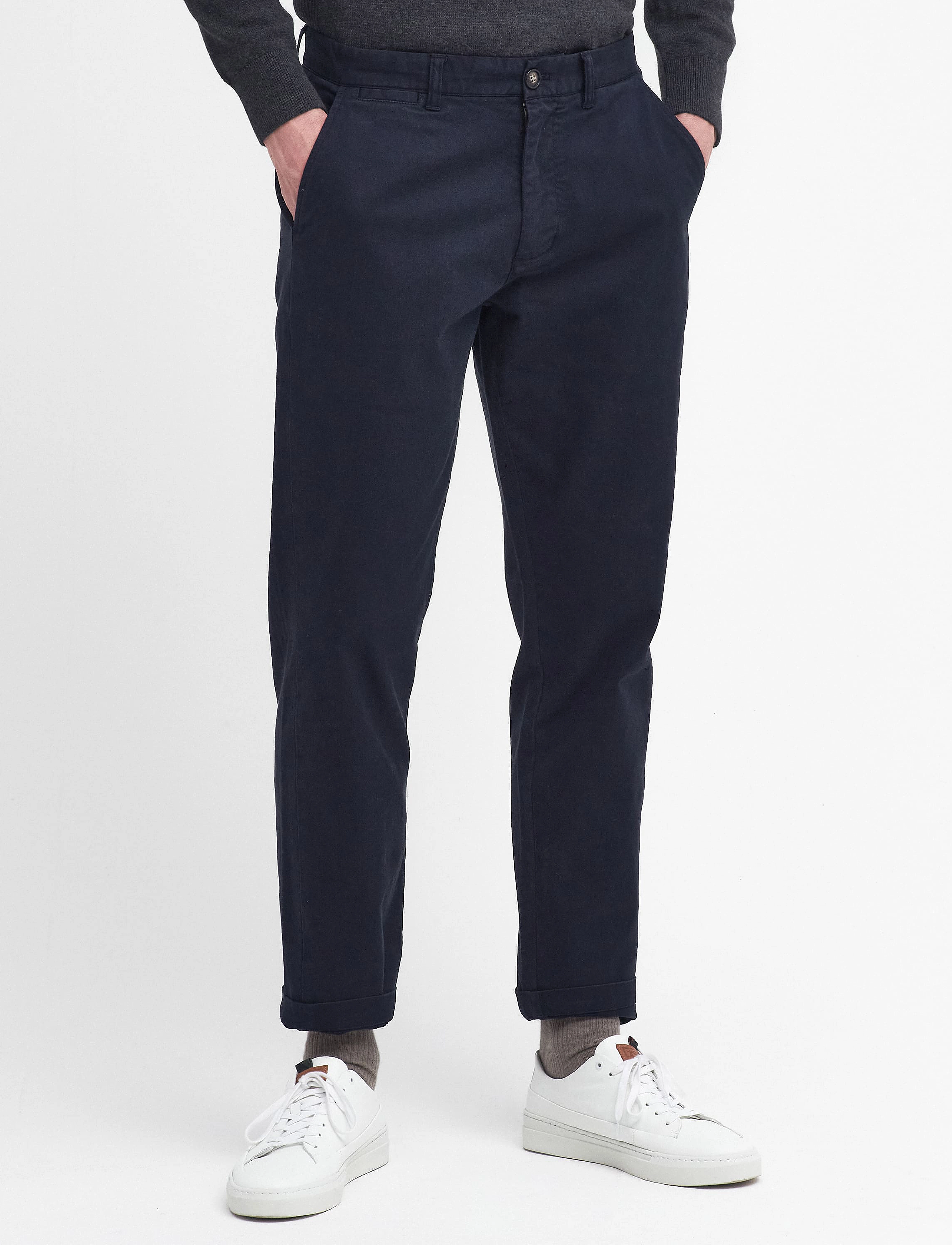 Barbour - Barbour Washed TF Trou - chino stila bikses - dark navy - 2