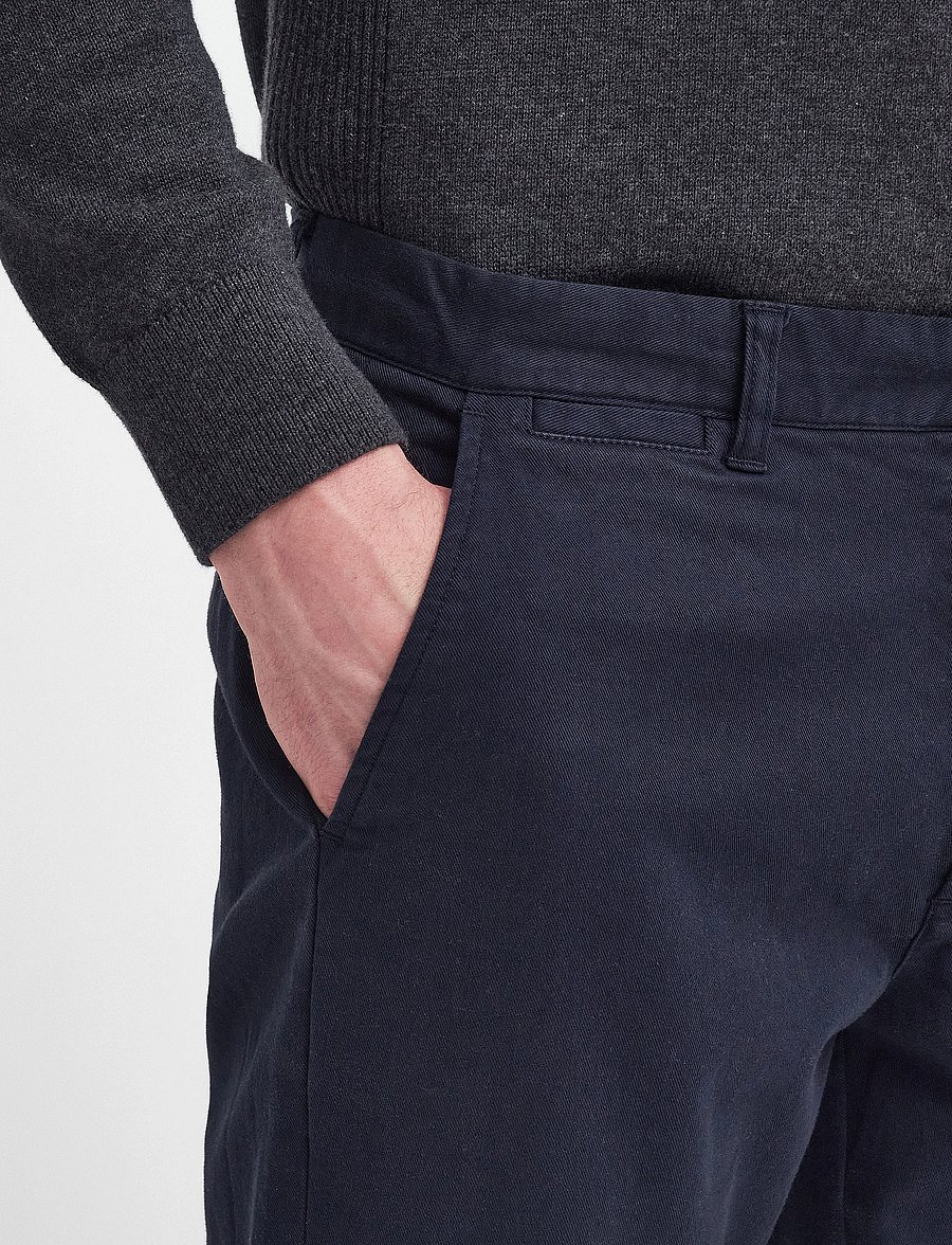 Barbour - Barbour Washed TF Trou - chino stila bikses - dark navy - 4