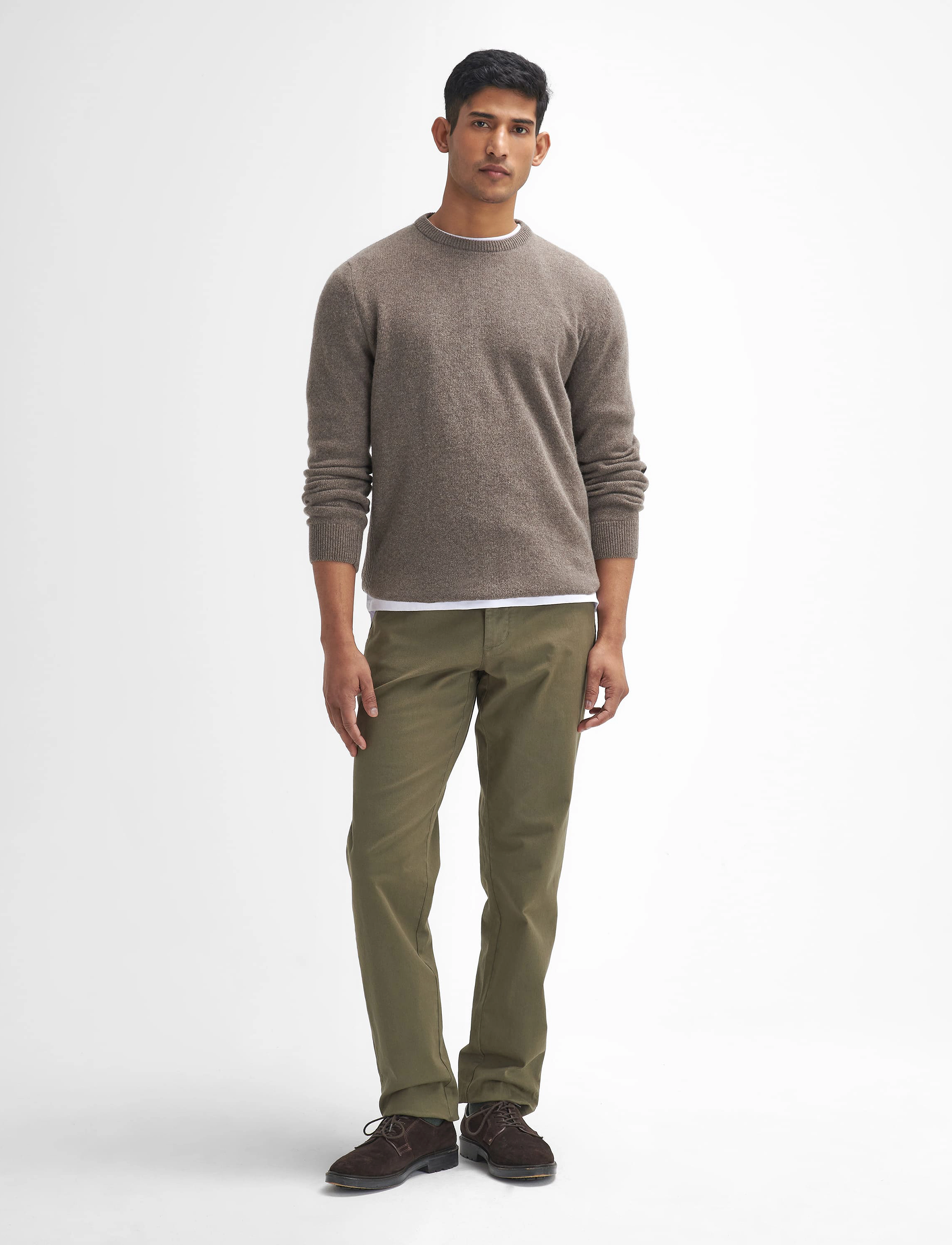 Barbour Barbour Washed TF Trou - Tøj - OLIVE / green