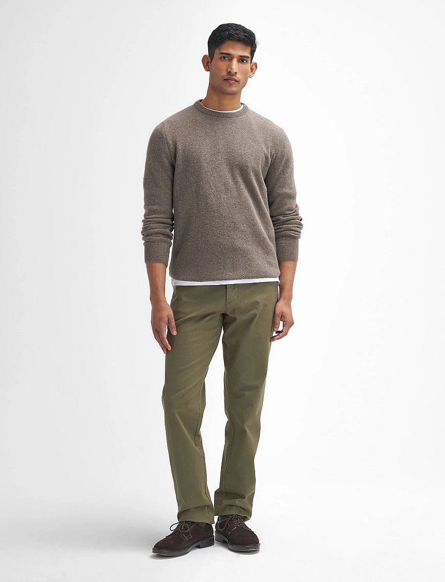 Barbour - Barbour Washed TF Trou - chino stila bikses - olive - 0