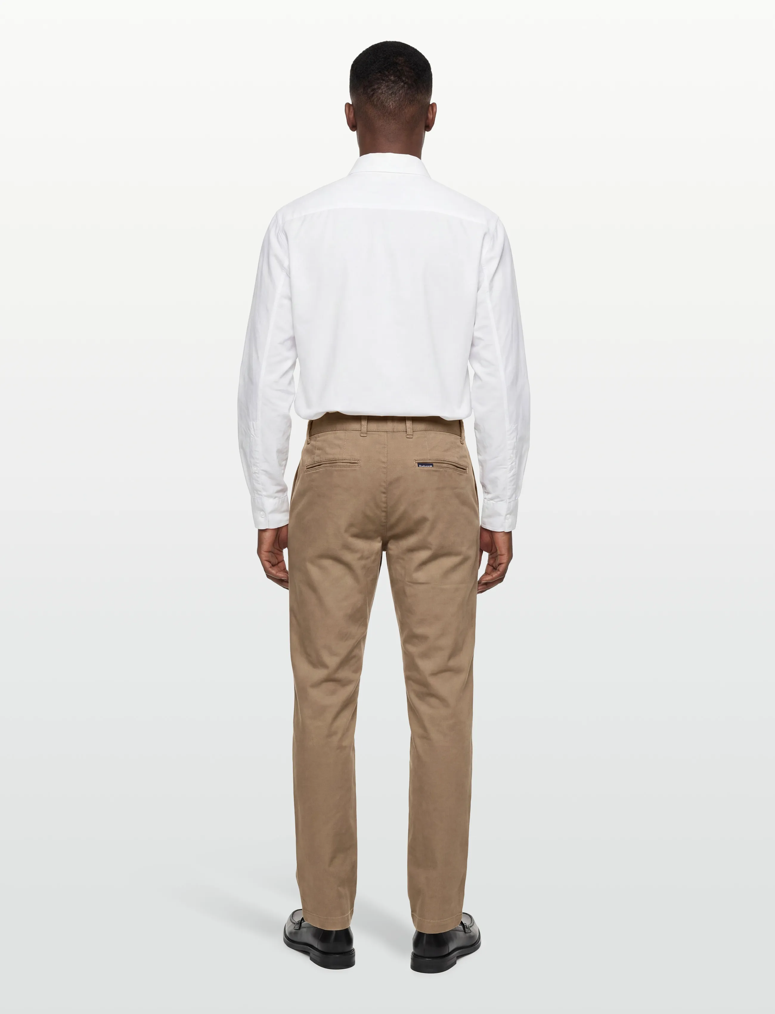 Barbour - Barbour Washed Stretch Twill Tailored Trouser - chinos - washed stone - 4