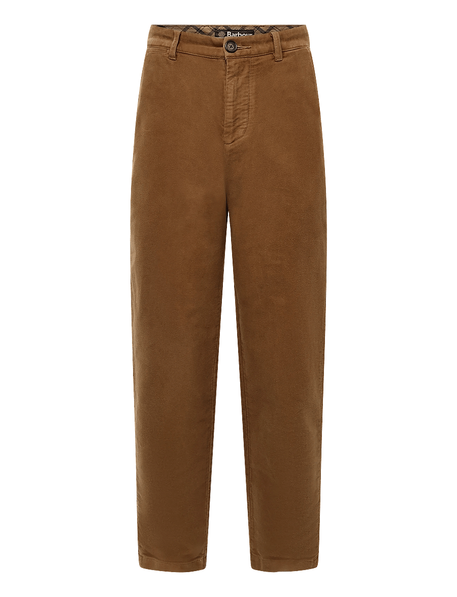 Barbour - Barbour Moleskin Tailored Fit Trouser - vabaajapüksid - cinnamon - 0