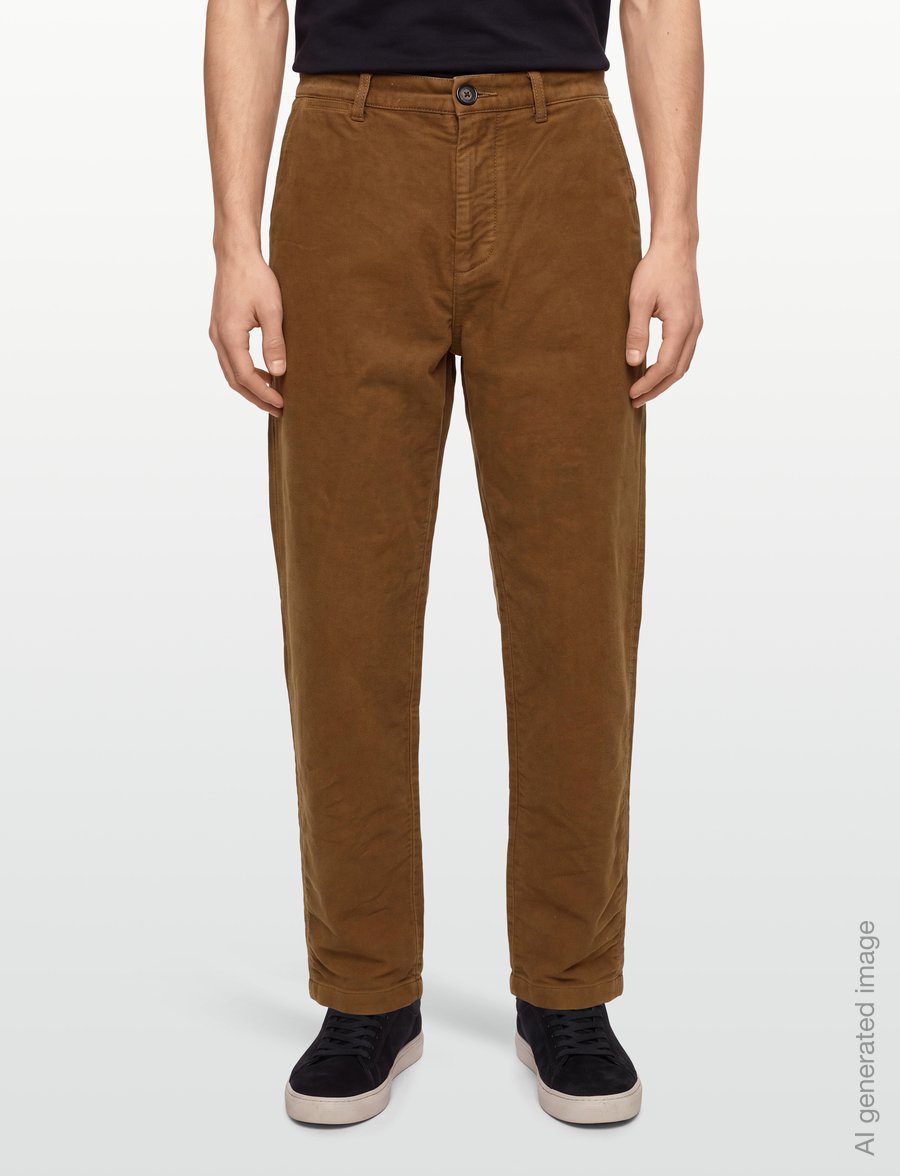 Barbour - Barbour Moleskin Tailored Fit Trouser - pantalons décontractés - cinnamon - 3