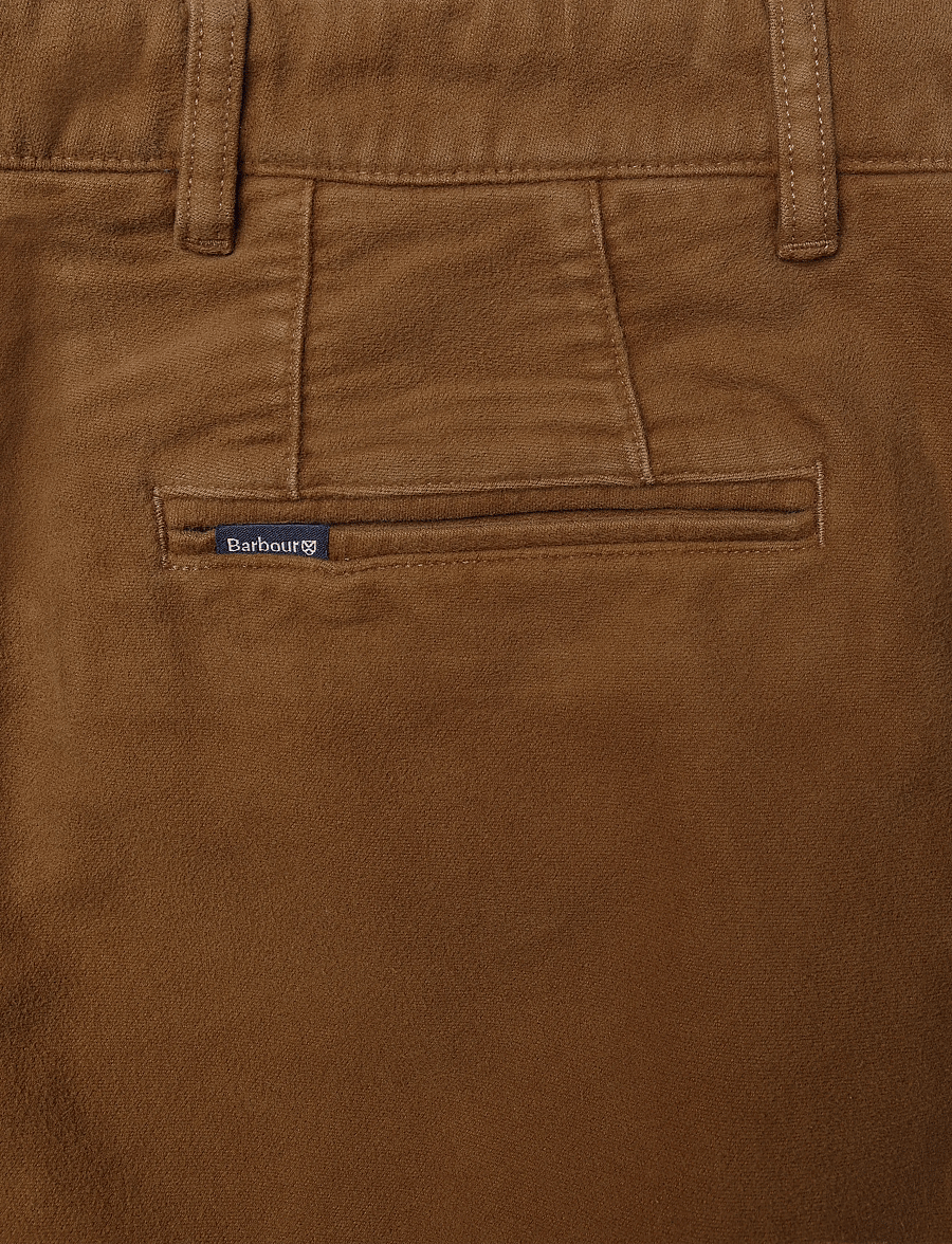 Barbour - Barbour Moleskin Tailored Fit Trouser - vabaajapüksid - cinnamon - 2