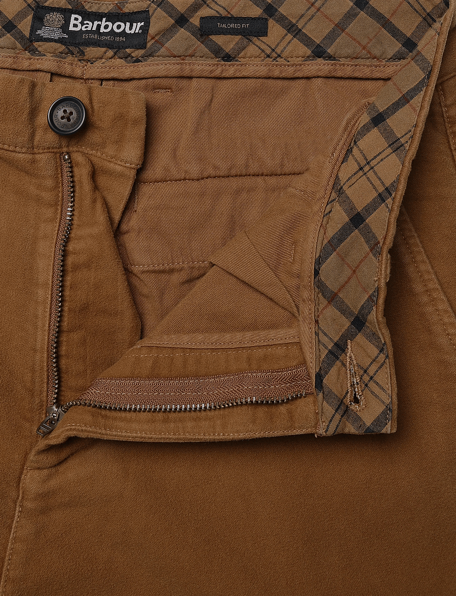 Barbour - Barbour Moleskin Tailored Fit Trouser - vabaajapüksid - cinnamon - 3