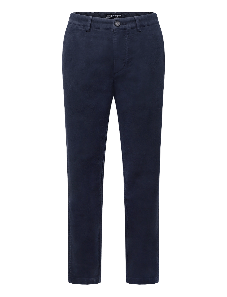 Barbour - Barbour Moleskin Tailored Fit Trouser - navy - 0