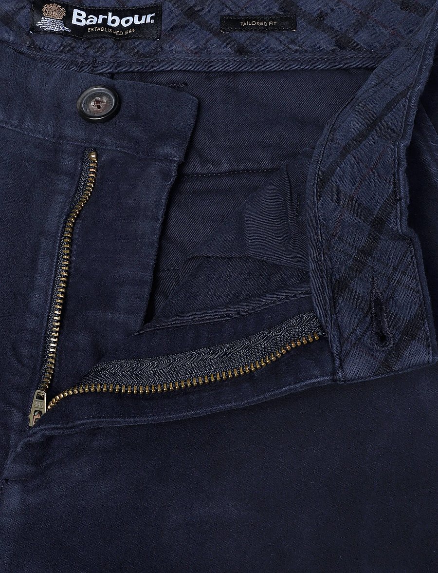 Barbour - Barbour Moleskin Tailored Fit Trouser - navy - 2