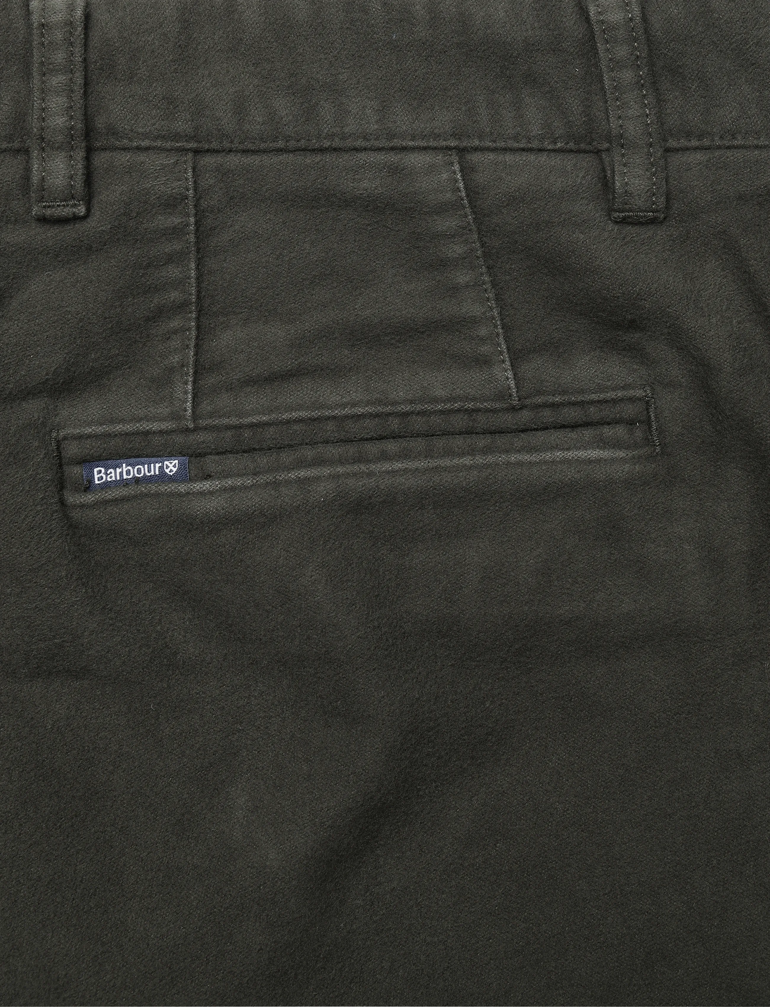 Barbour - Barbour Moleskin Tailored Fit Trouser - vabaajapüksid - sage - 2