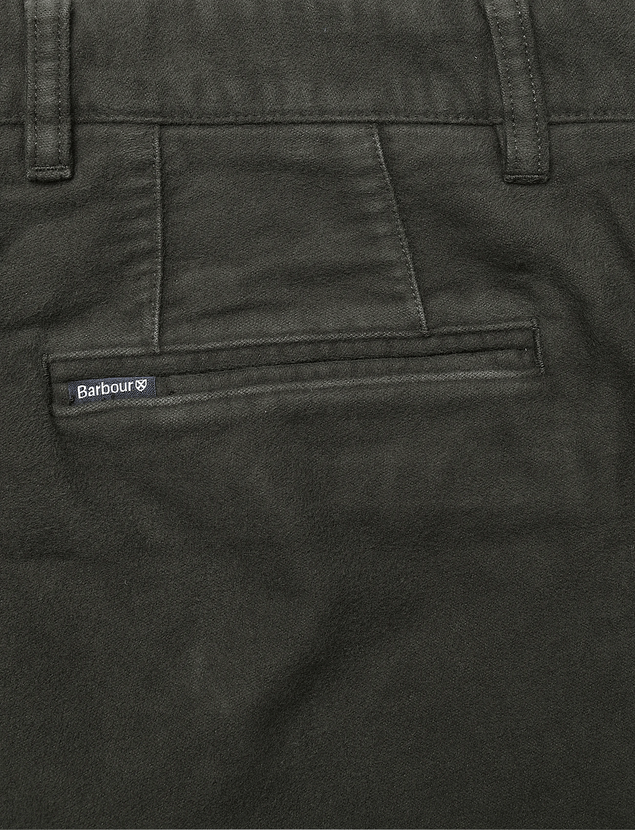Barbour - Barbour Moleskin Tailored Fit Trouser - vabaajapüksid - sage - 2