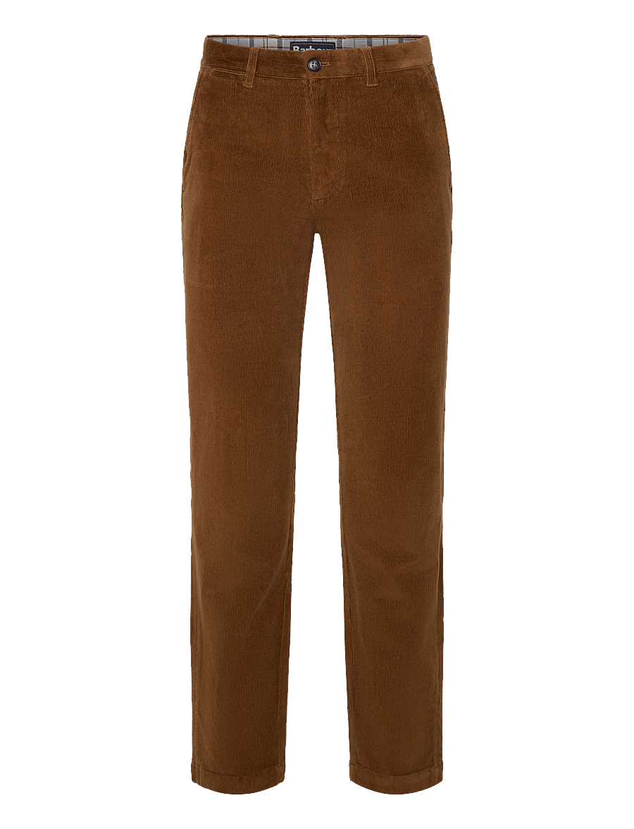 Barbour - Barbour Stretch Cord Tailored Fit Trouser - freizeithosen - dark honey - 1