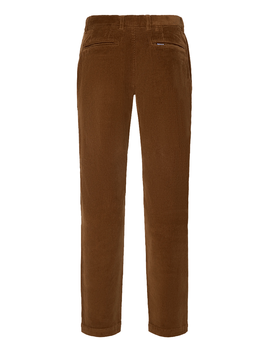 Barbour - Barbour Stretch Cord Tailored Fit Trouser - freizeithosen - dark honey - 2