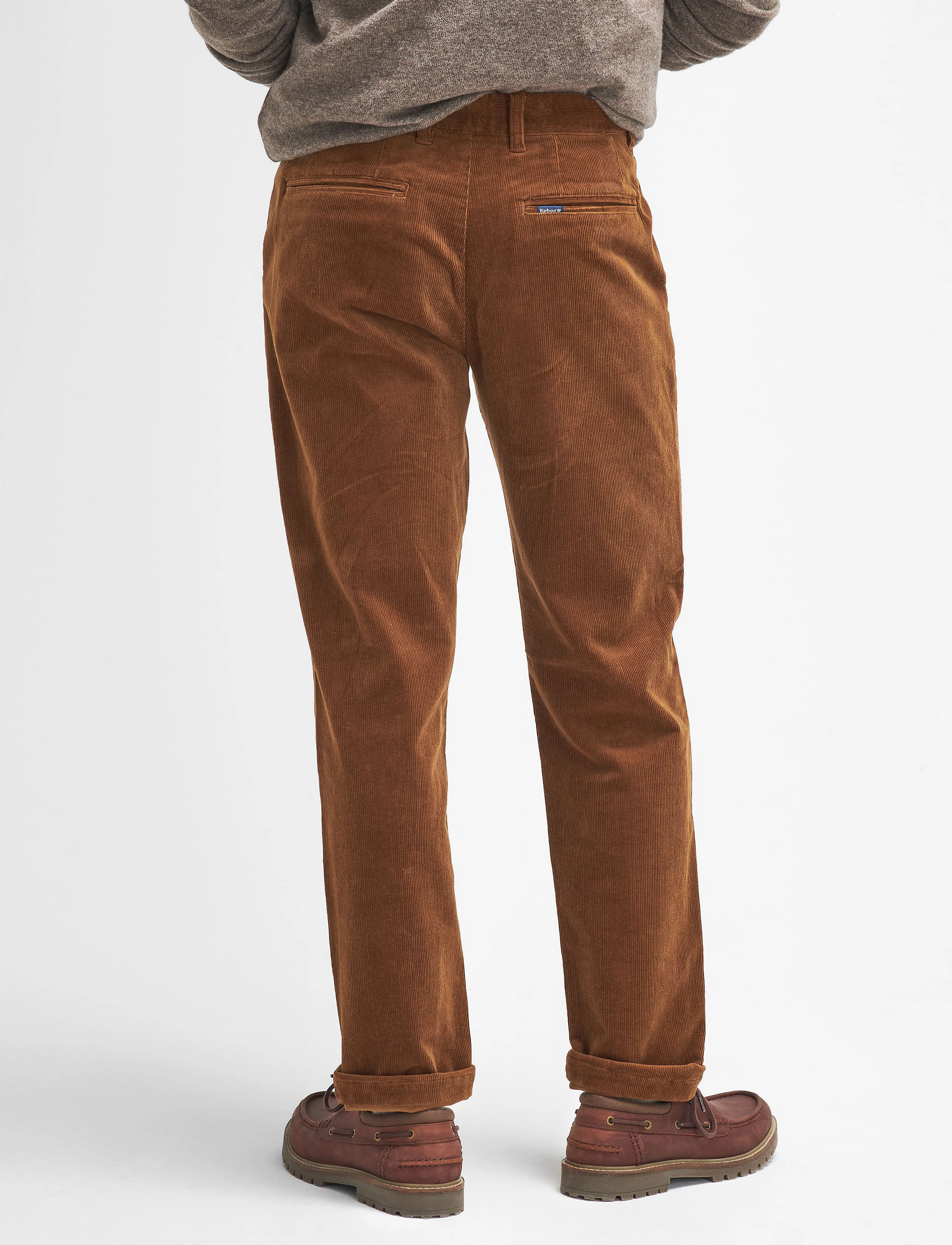 Barbour - Barbour Stretch Cord Tailored Fit Trouser - freizeithosen - dark honey - 3