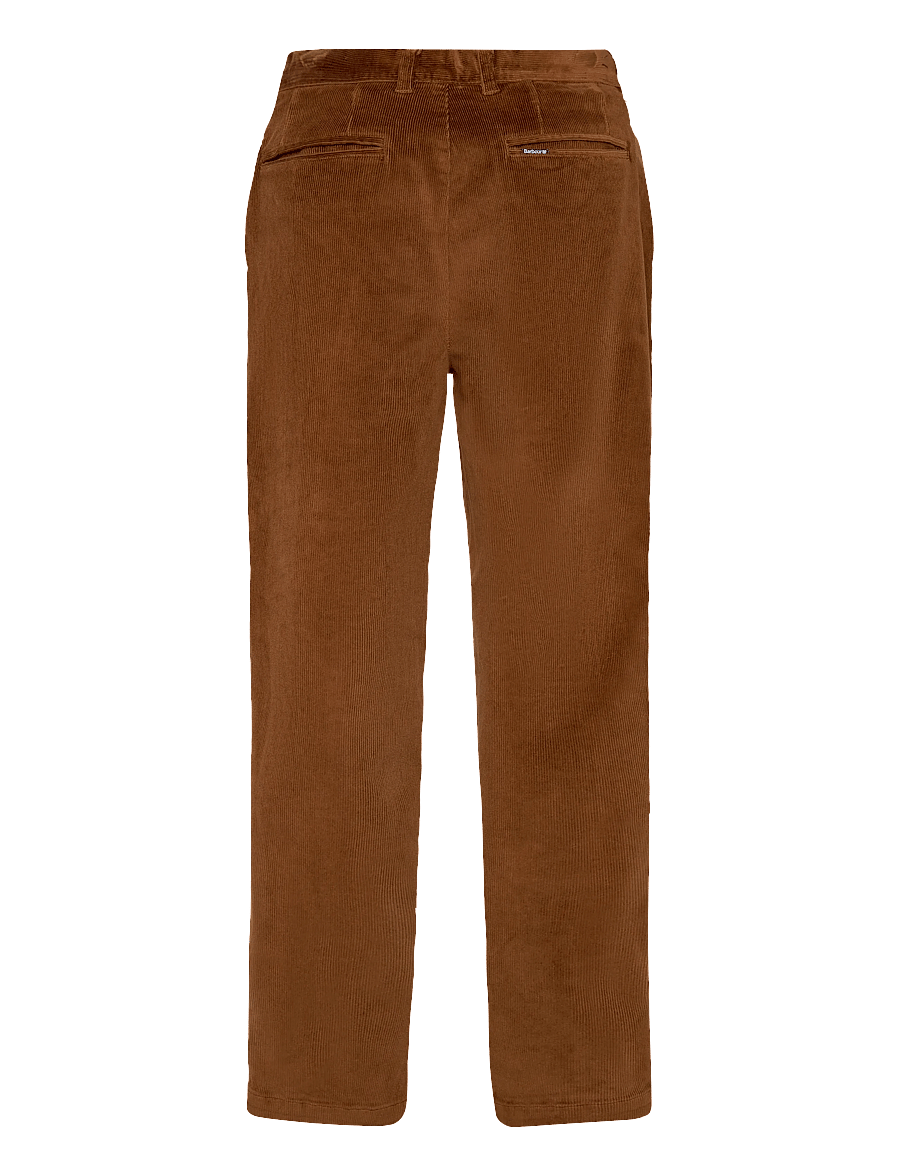 Barbour - Barbour Stretch Cord Tailored Fit Trouser - casual trousers - dark sand - 1