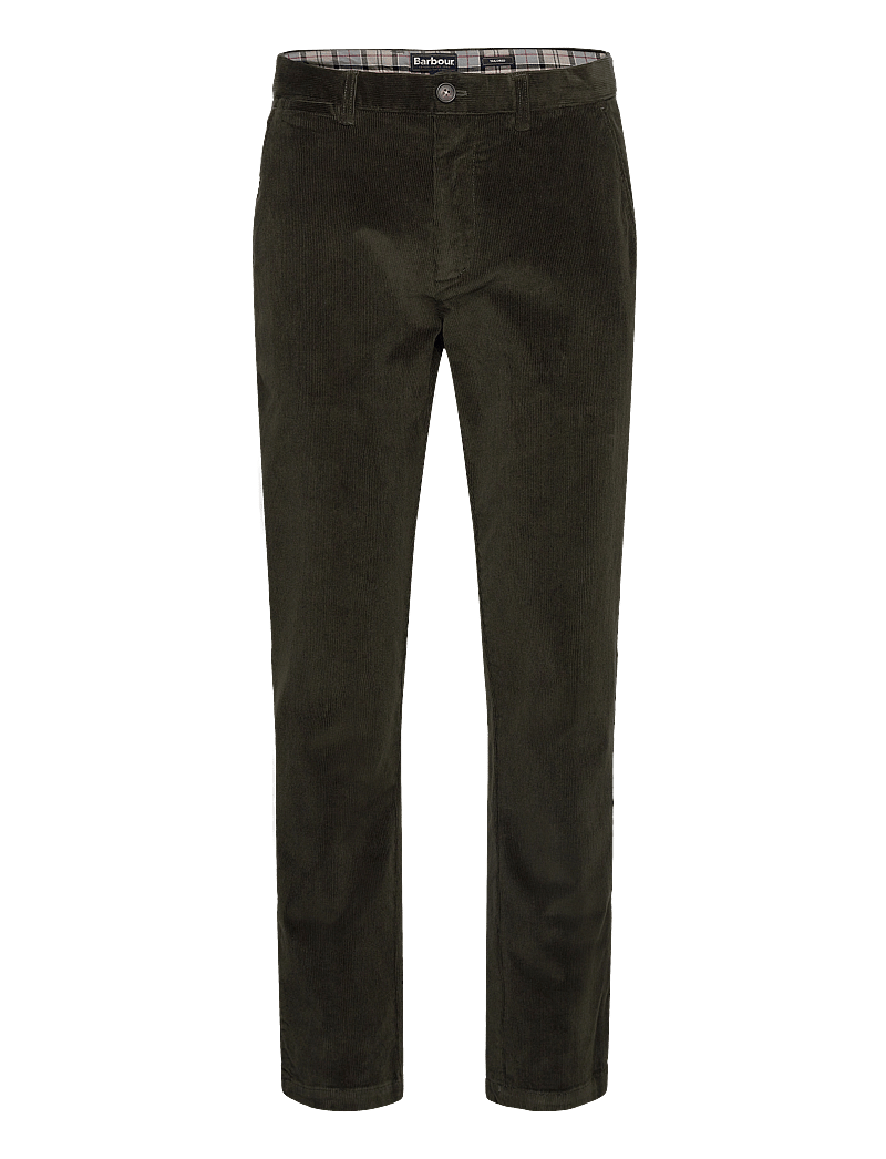 Barbour - Barbour Stretch Cord Tailored Trouser - casual byxor - forest - 1