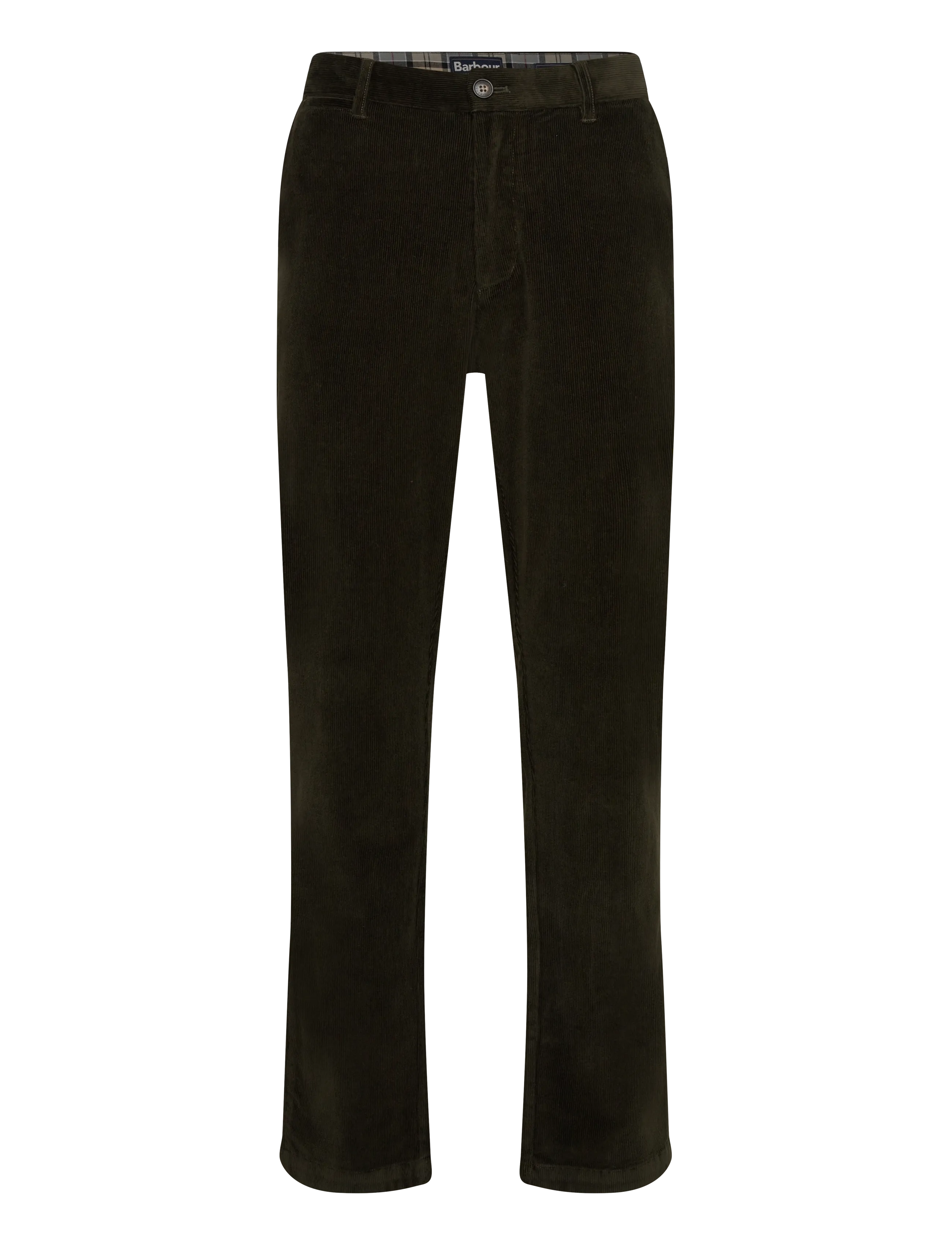 Barbour Stretch Cord Tailored Fit Trouser, Mænd, Fløjlsbukser, Grøn, Str: 38 RG