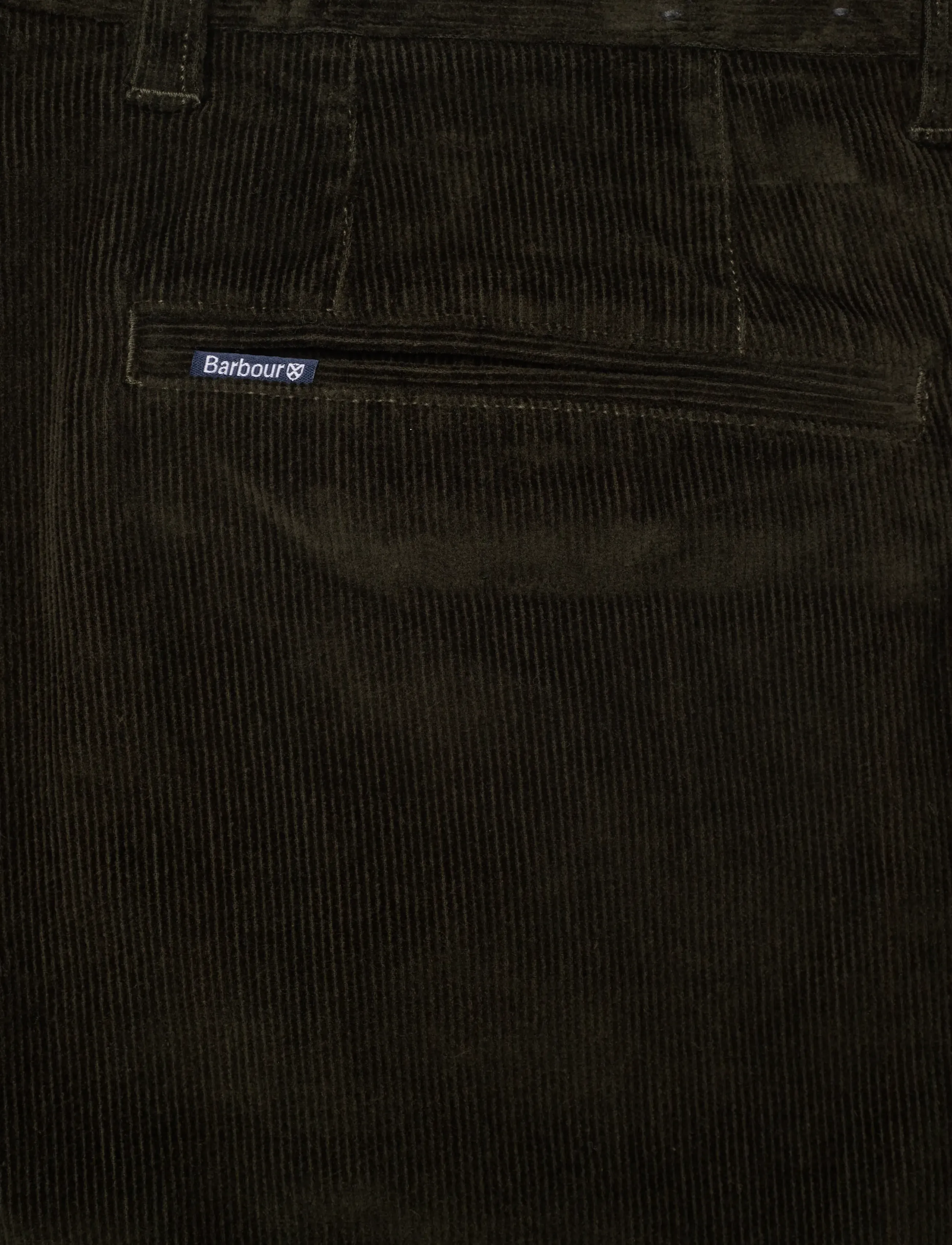 Barbour - Barbour Stretch Cord Tailored Fit Trouser - freizeithosen - green - 4