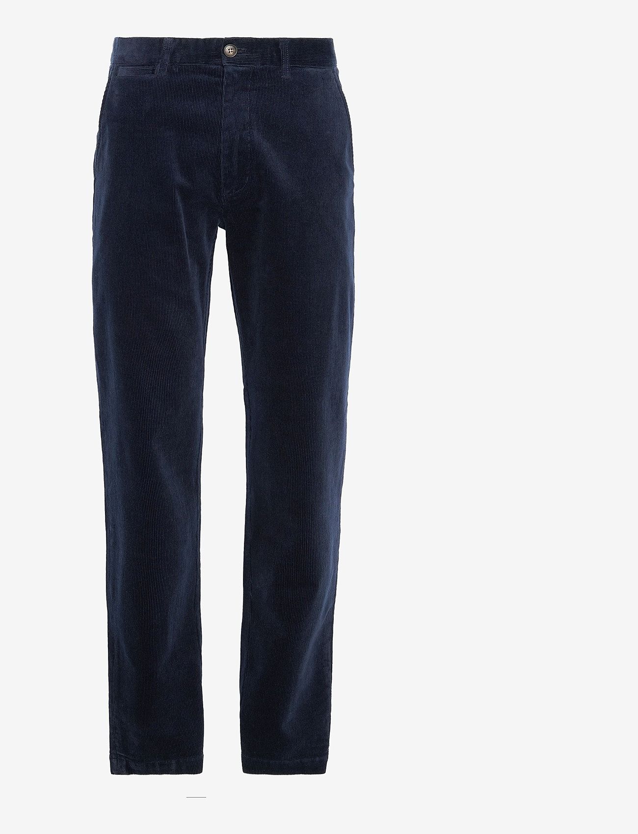 Barbour - Barbour Stretch Cord Tailored Trouser - vabaajapüksid - navy - 1