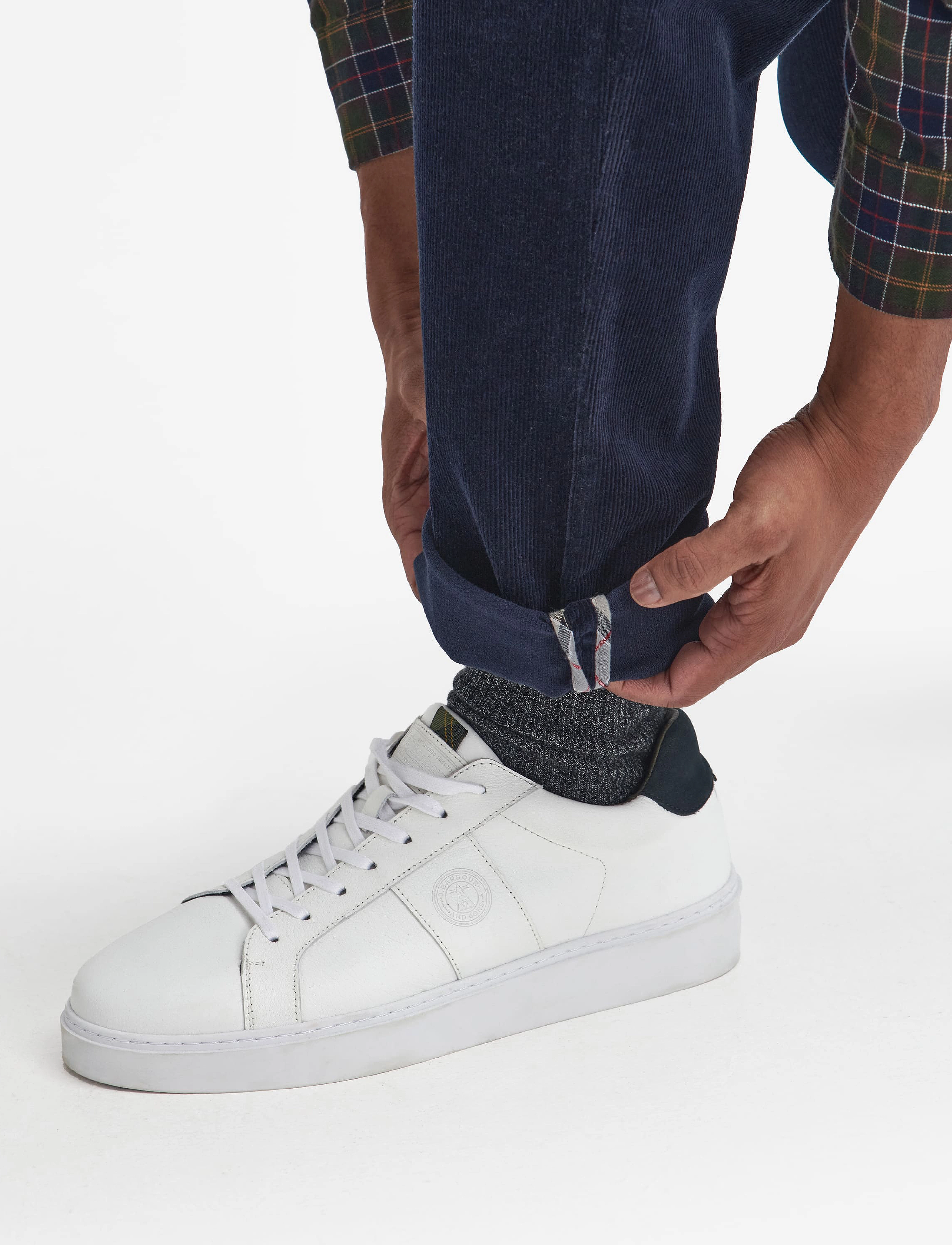 Barbour - Barbour Stretch Cord Tailored Fit Trouser - casual - navy - 5