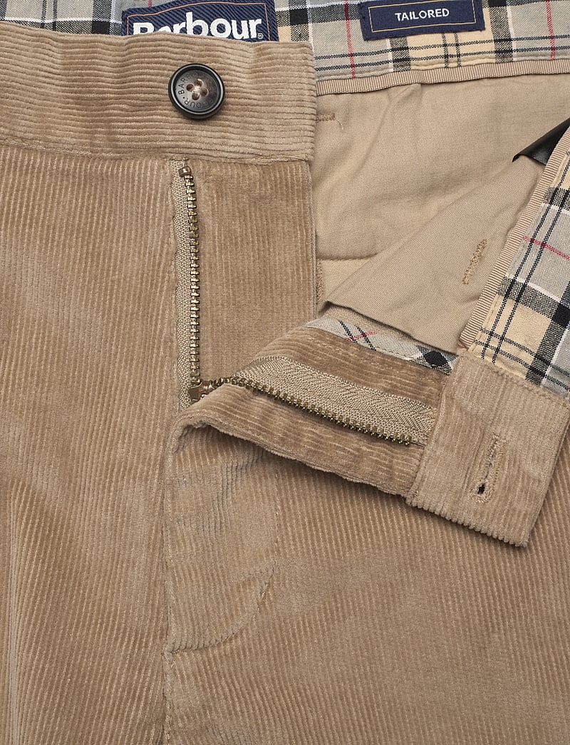 Barbour - Barbour Stretch Cord Tailored Trouser - vabaajapüksid - stone - 3
