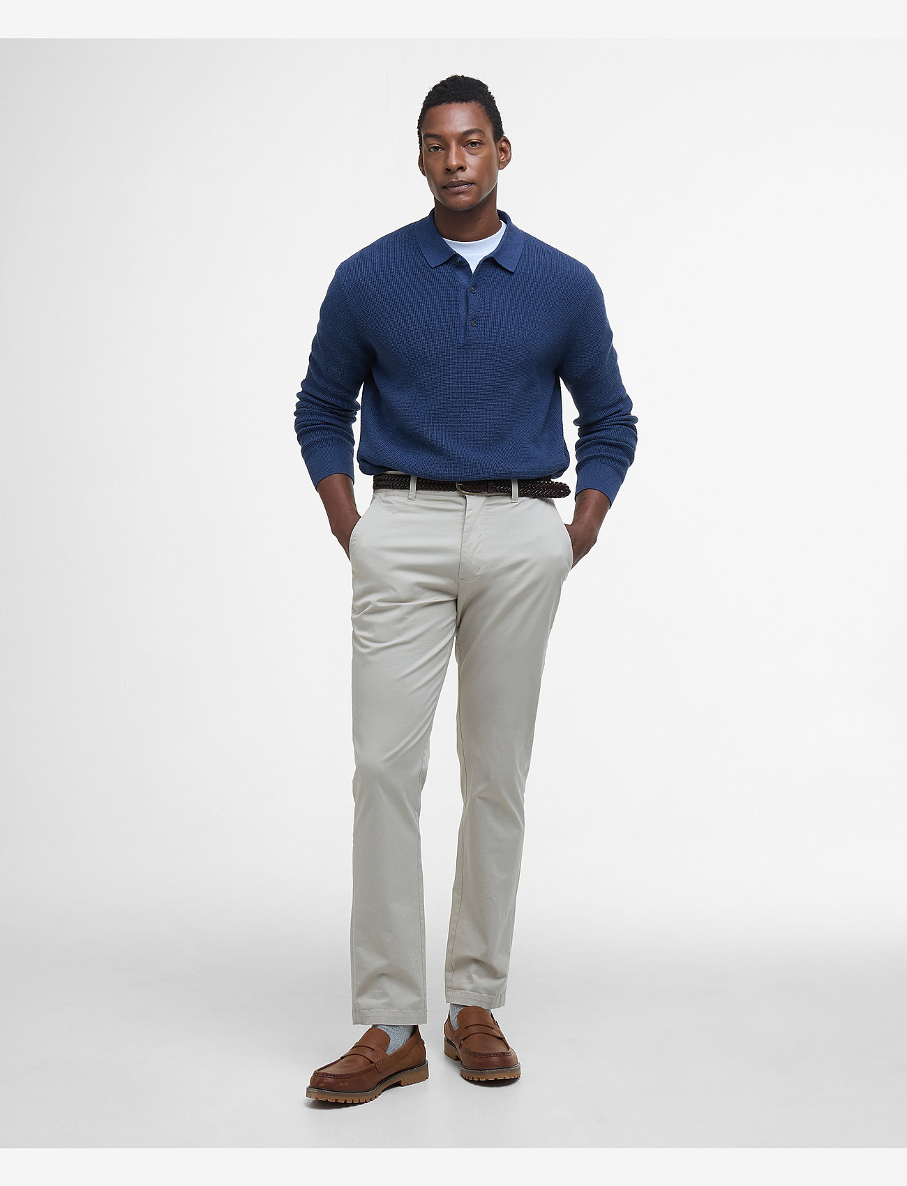 Barbour - Barbour L/Wgt TF Chino - chinos - mist - 0