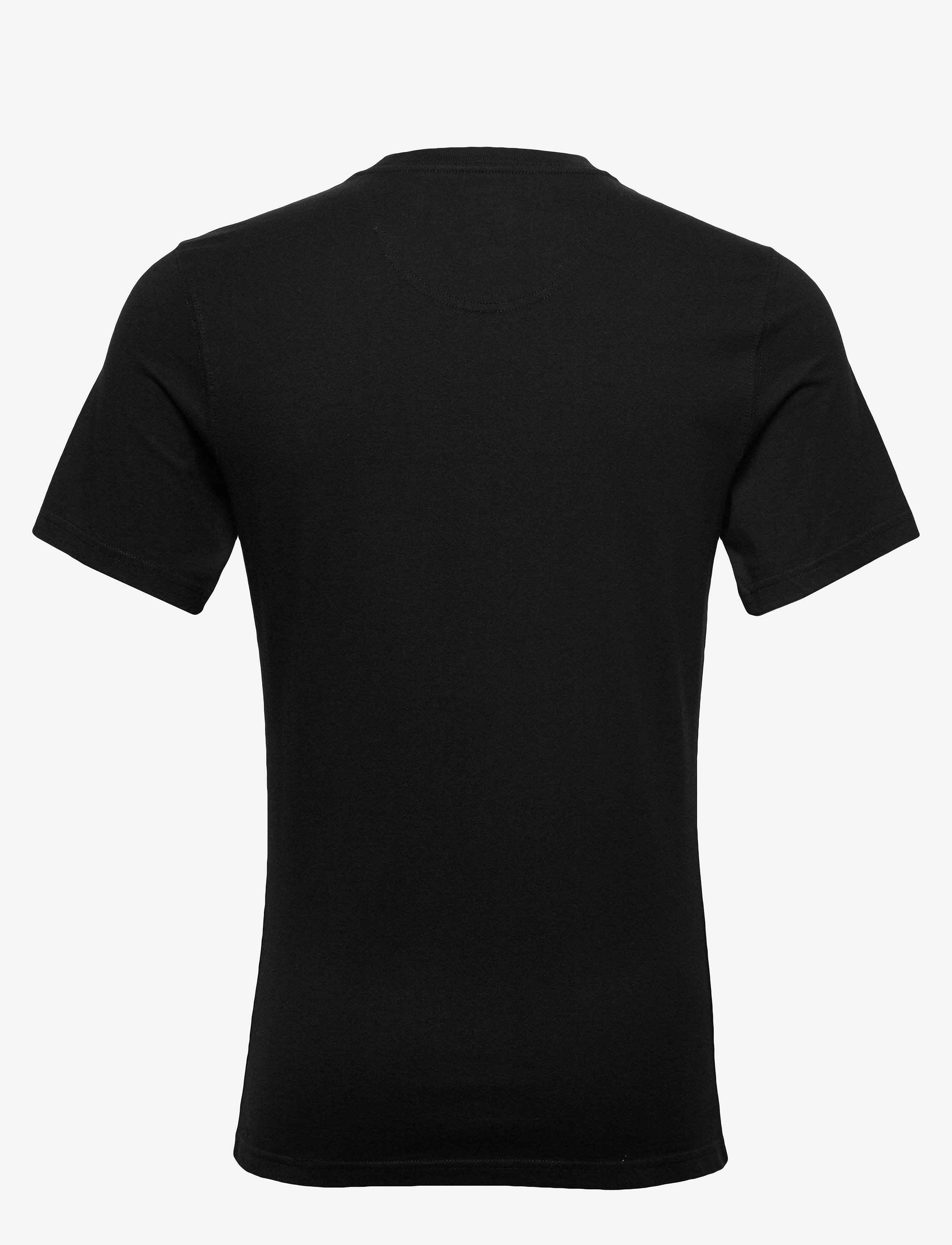 Barbour - B.Intl Small Logo T-Shirt - short-sleeved t-shirts - black - 2