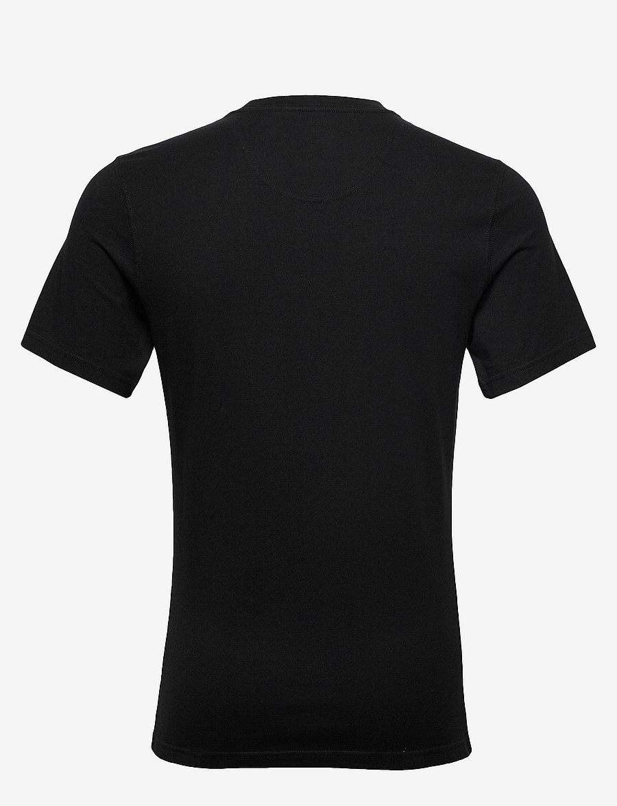 Barbour - B.Intl Small Logo T-Shirt - short-sleeved t-shirts - black - 2