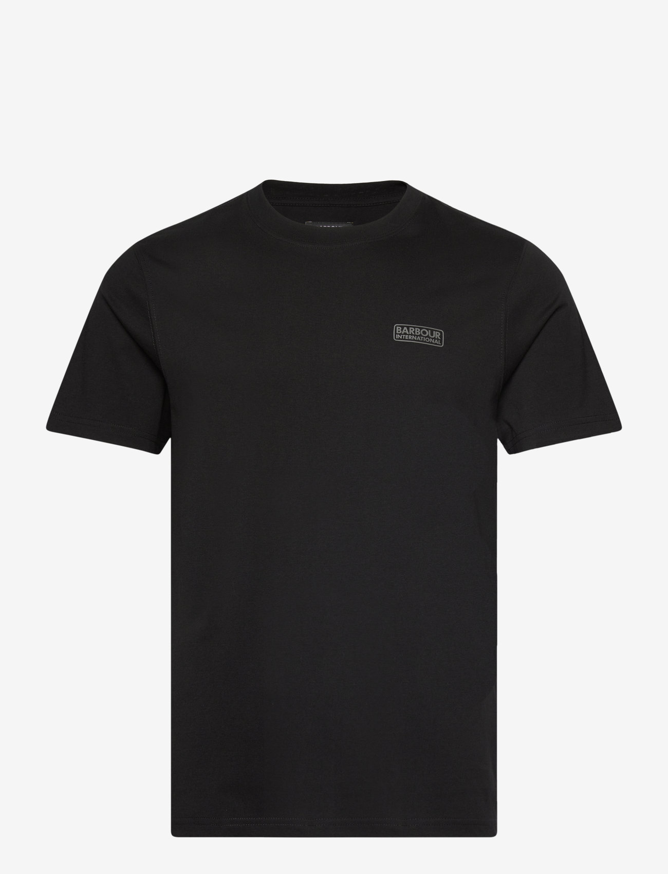 Barbour - B.Intl International Small Logo Tee - lühikeste varrukatega t-särgid - black/pewter - 0