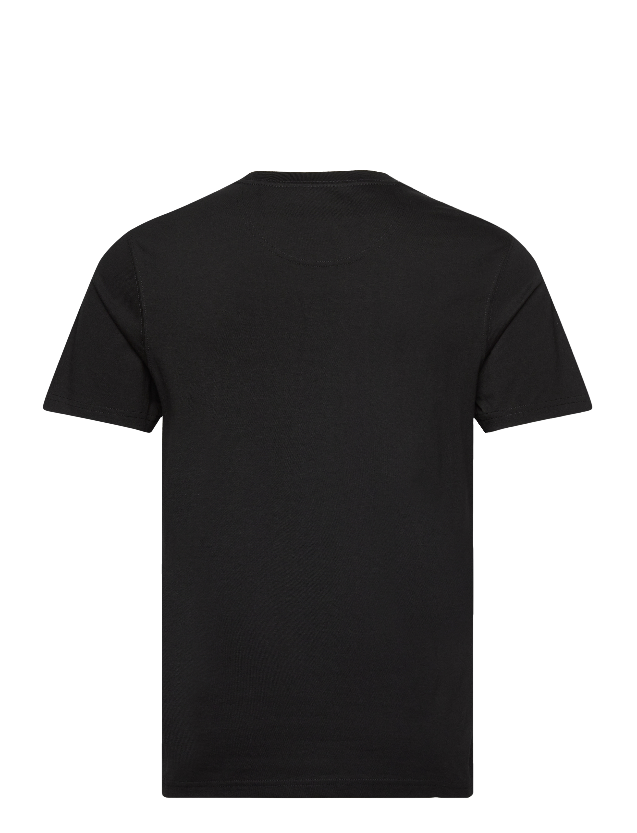 Barbour - B.Intl Small Logo T-Shirt - kortärmade t-shirts - black/pewter - 1