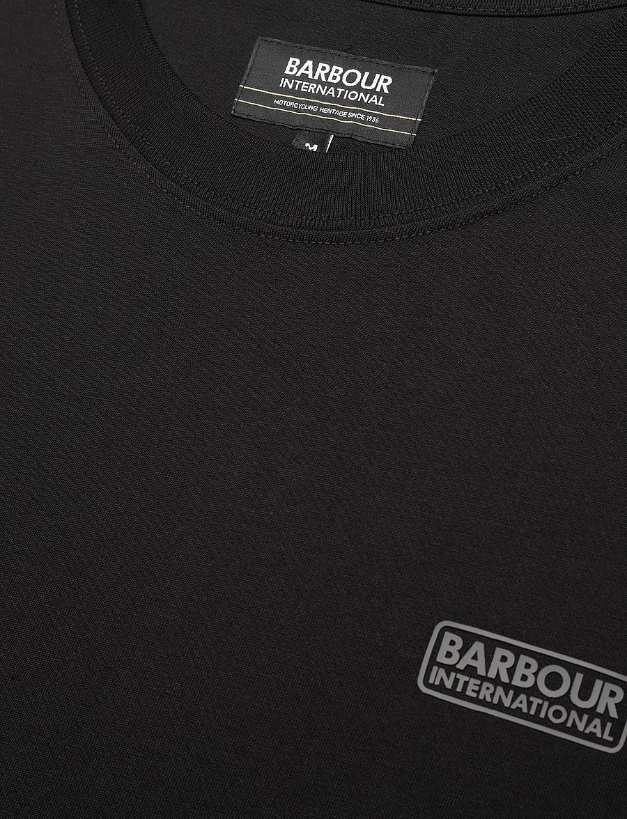 Barbour - B.Intl Small Logo T-Shirt - kurzärmelig - black/pewter - 2