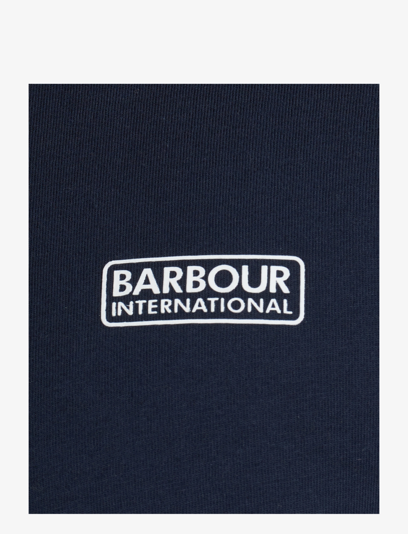 Barbour - B.Intl Small Logo T-Shirt - kortærmede t-shirts - international navy - 2