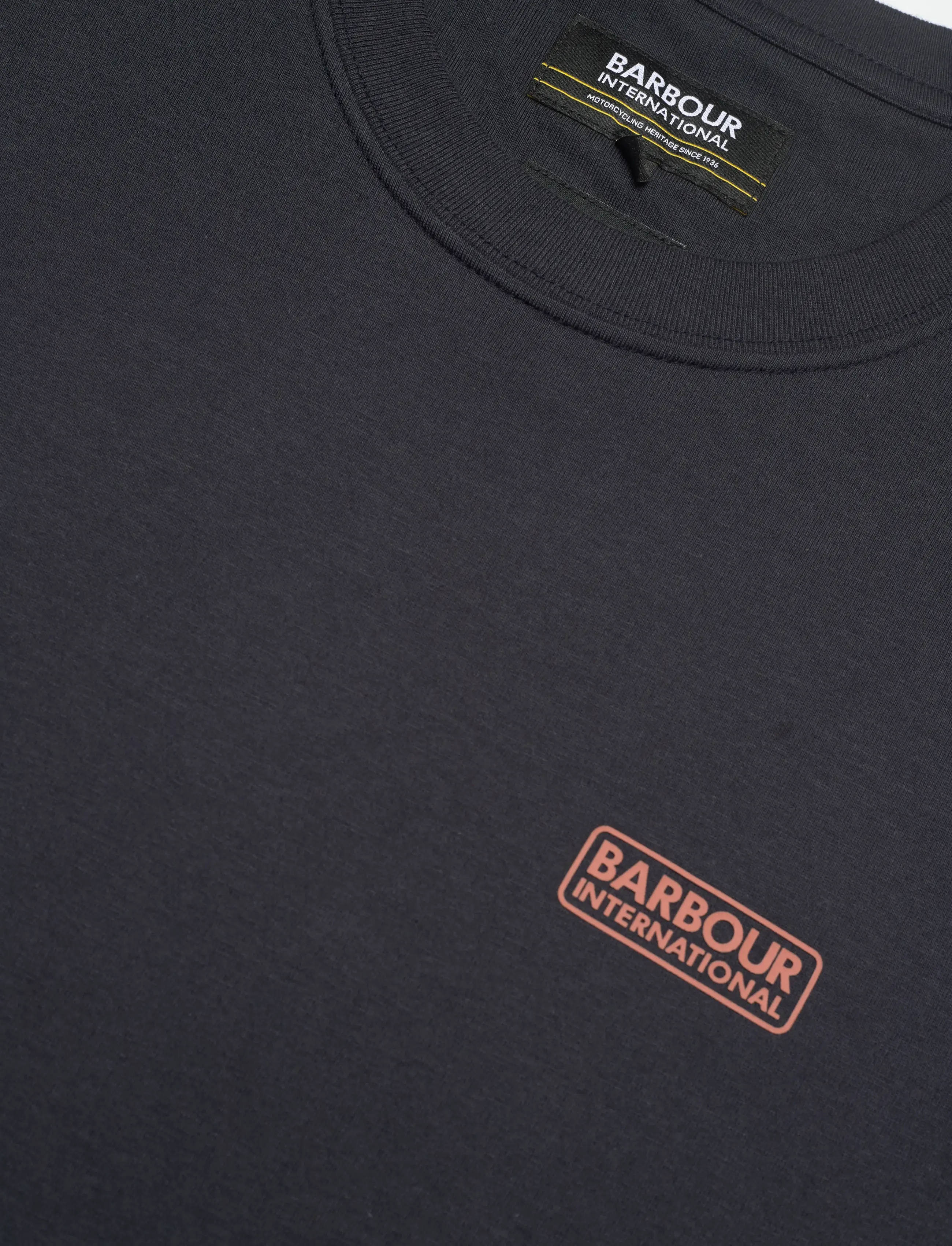 Barbour - B.Intl Small Logo T-Shirt - short-sleeved t-shirts - navy - 2