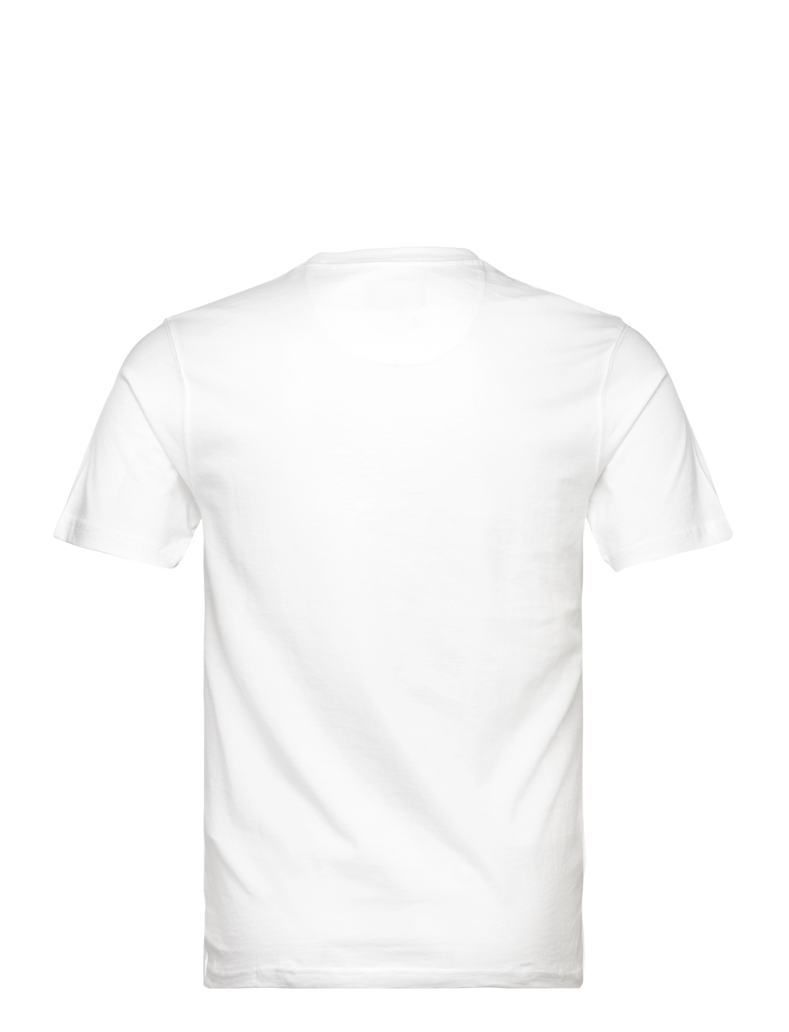Barbour - B.Intl Small Logo T-Shirt - kurzärmelig - white/black - 2