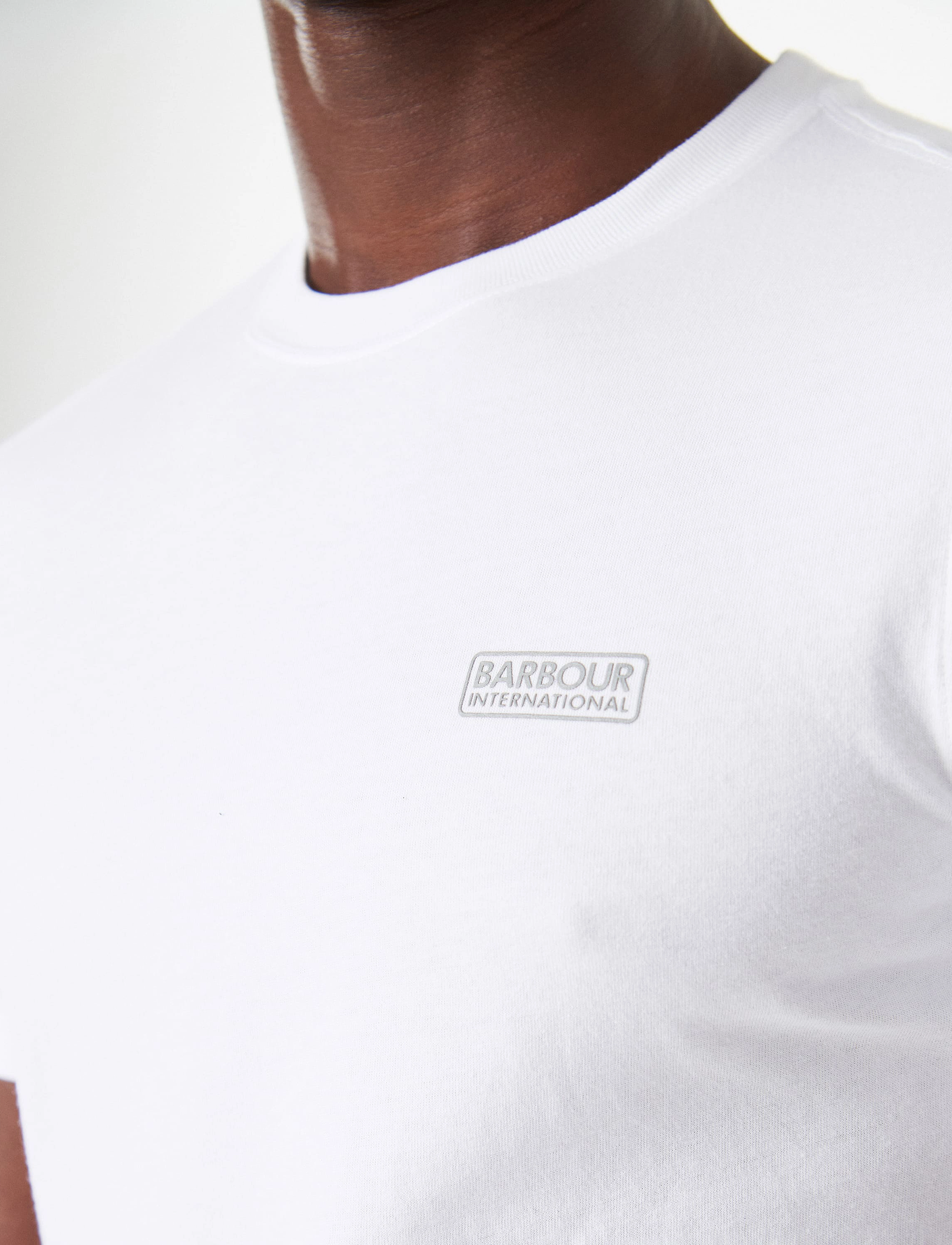 Barbour B.intl Small Logo T-Shirt herr – bild 5