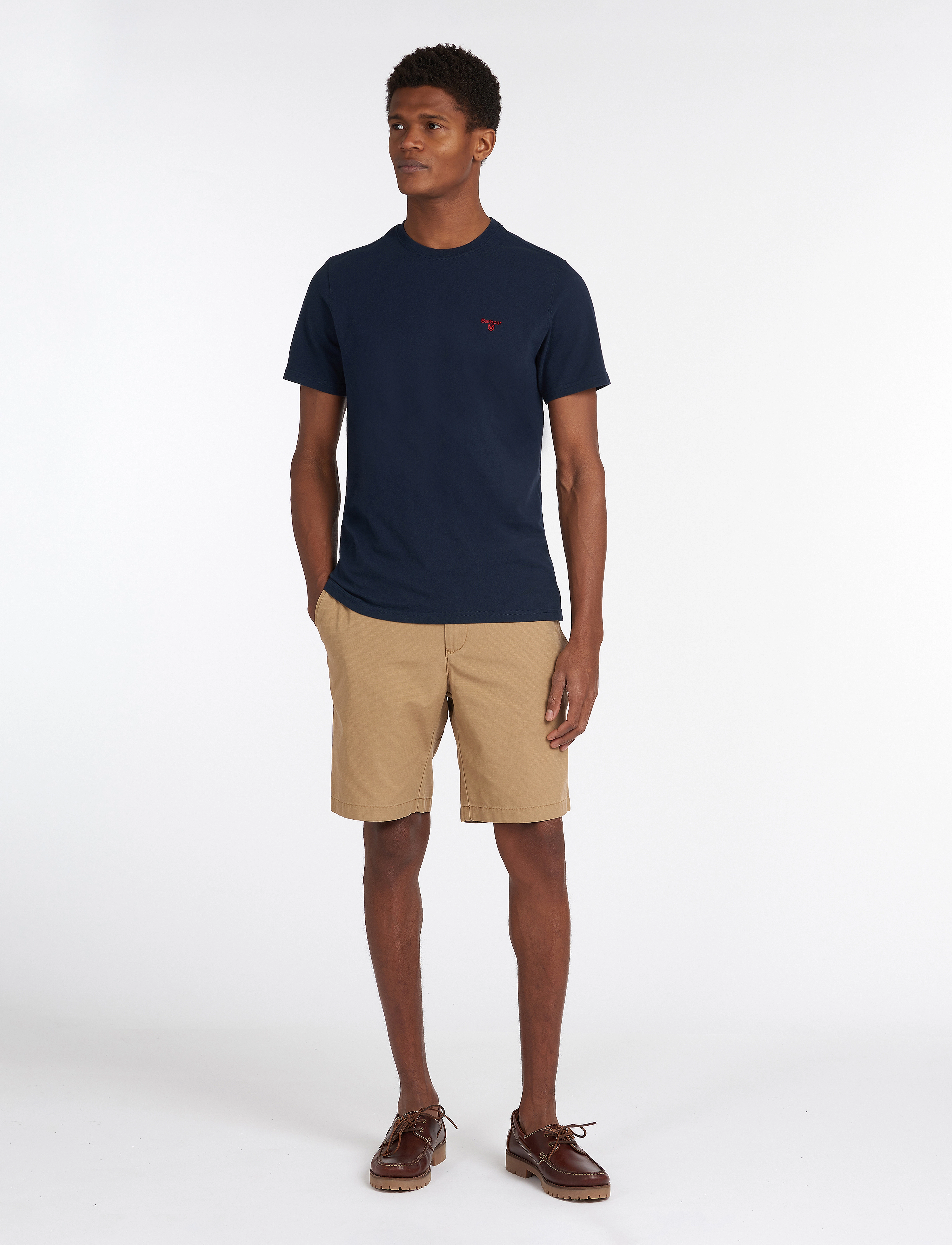 Barbour Barbour Sports Tee, 3XL, Blue, T-Shirts > Kortærmede, Herre