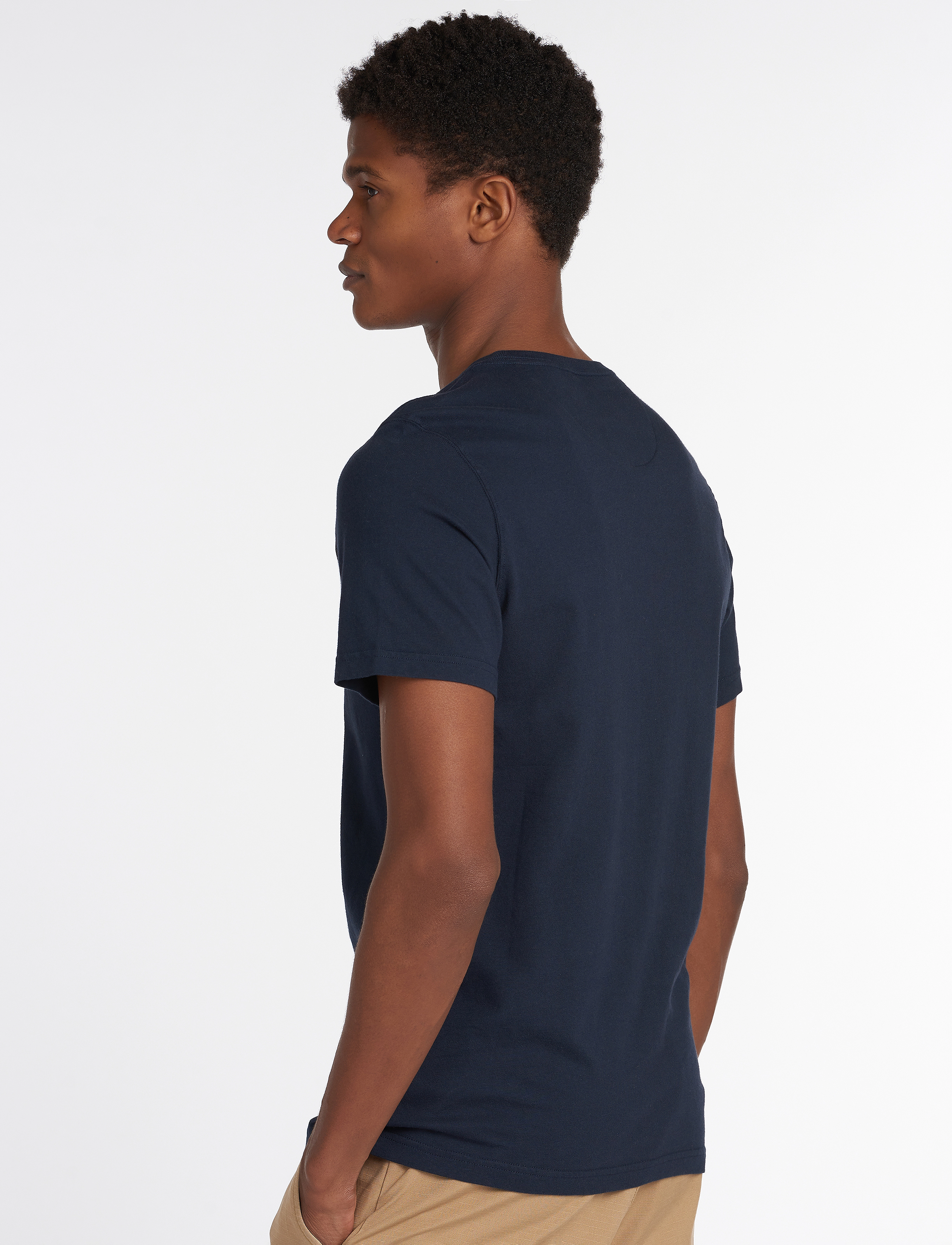 Barbour - Barbour Essential Sports T-Shirt - kortärmade t-shirts - navy - 3