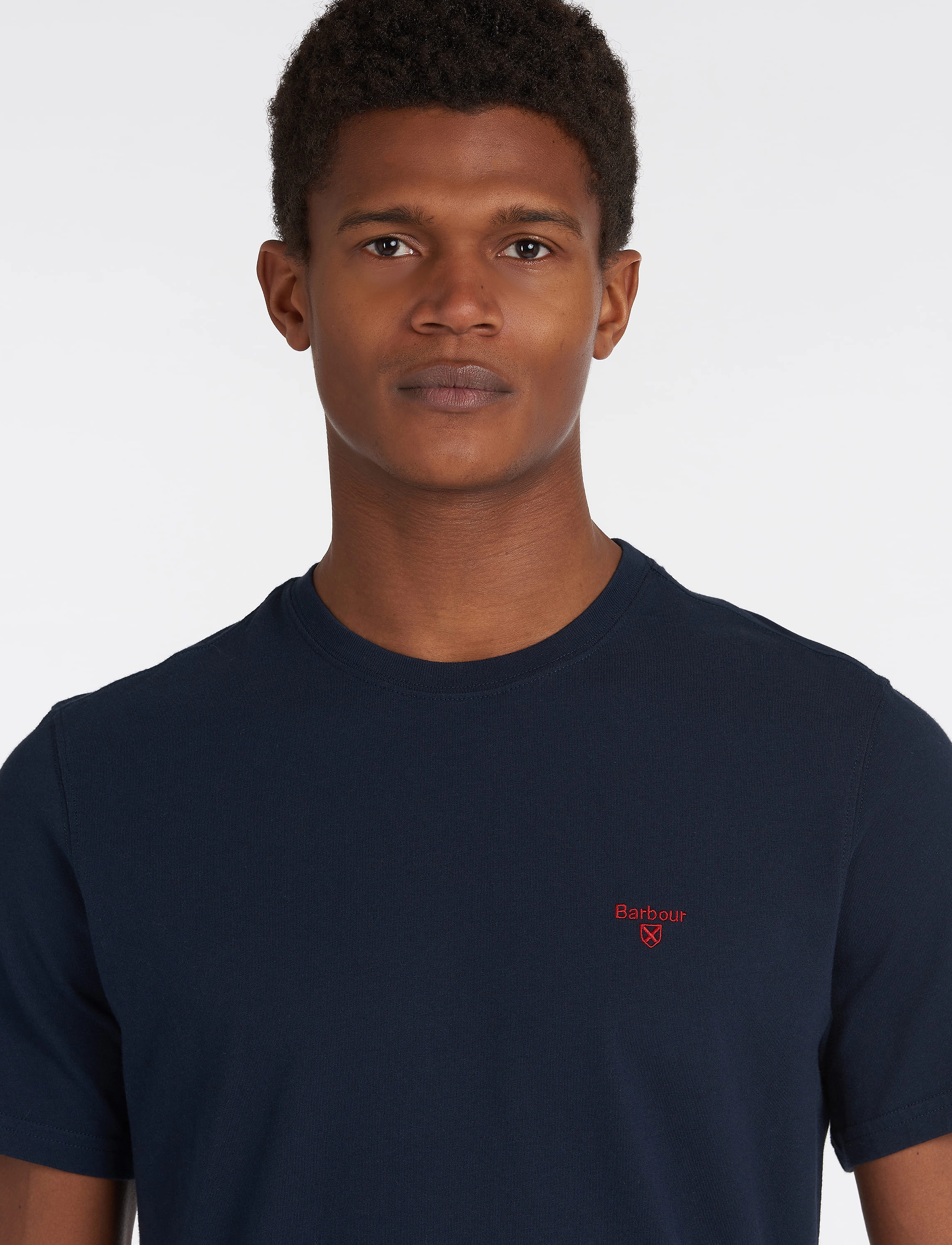 Barbour - Barbour Essential Sports T-Shirt - kortärmade t-shirts - navy - 4