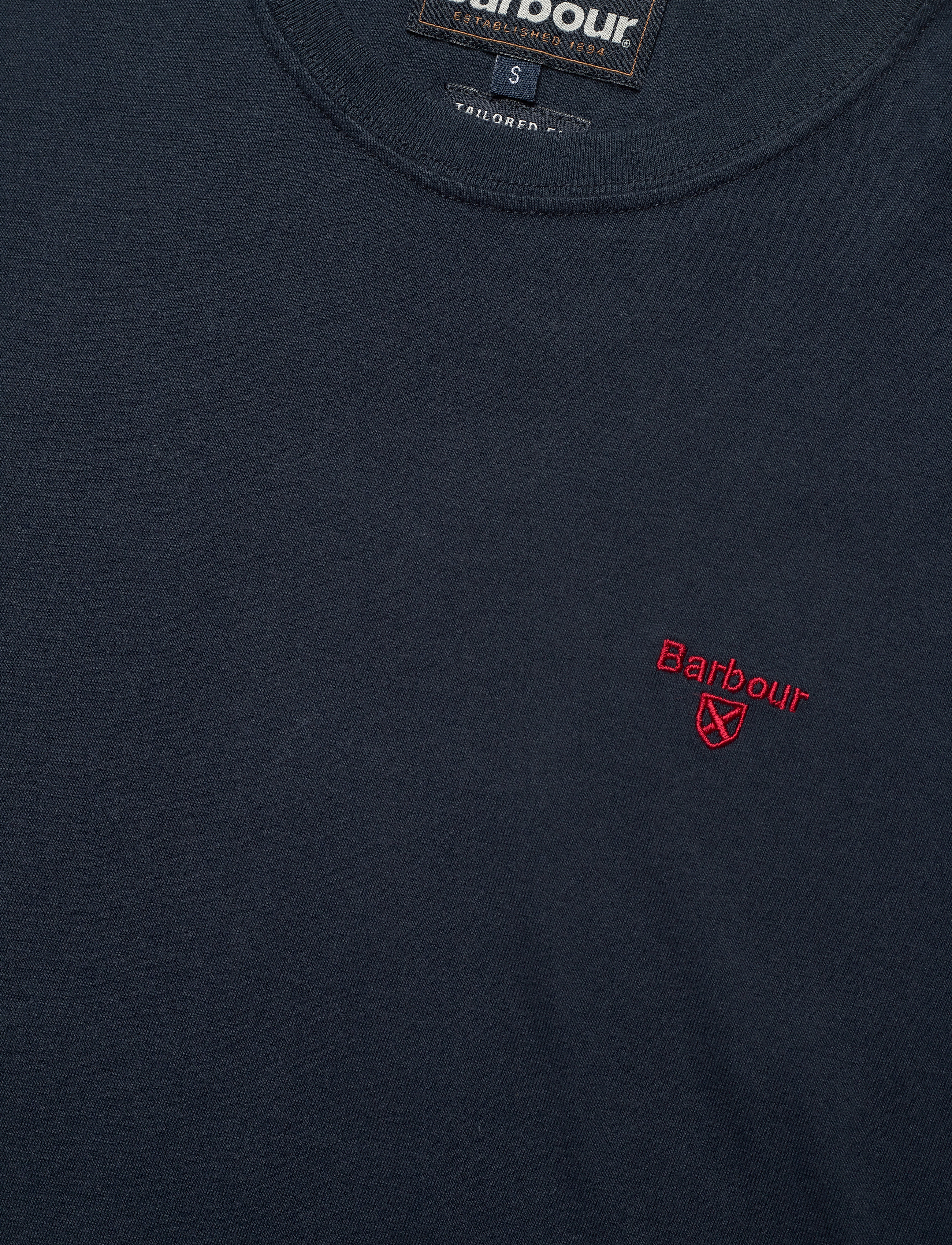 Barbour - Barbour Sports Tee - kurzärmelige t-shirts - navy - 5