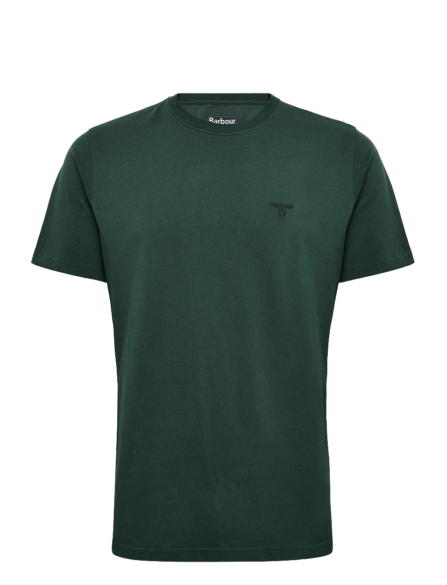 Barbour - Barbour Essential Sports T-Shirt - short-sleeved t-shirts - seaweed - 0
