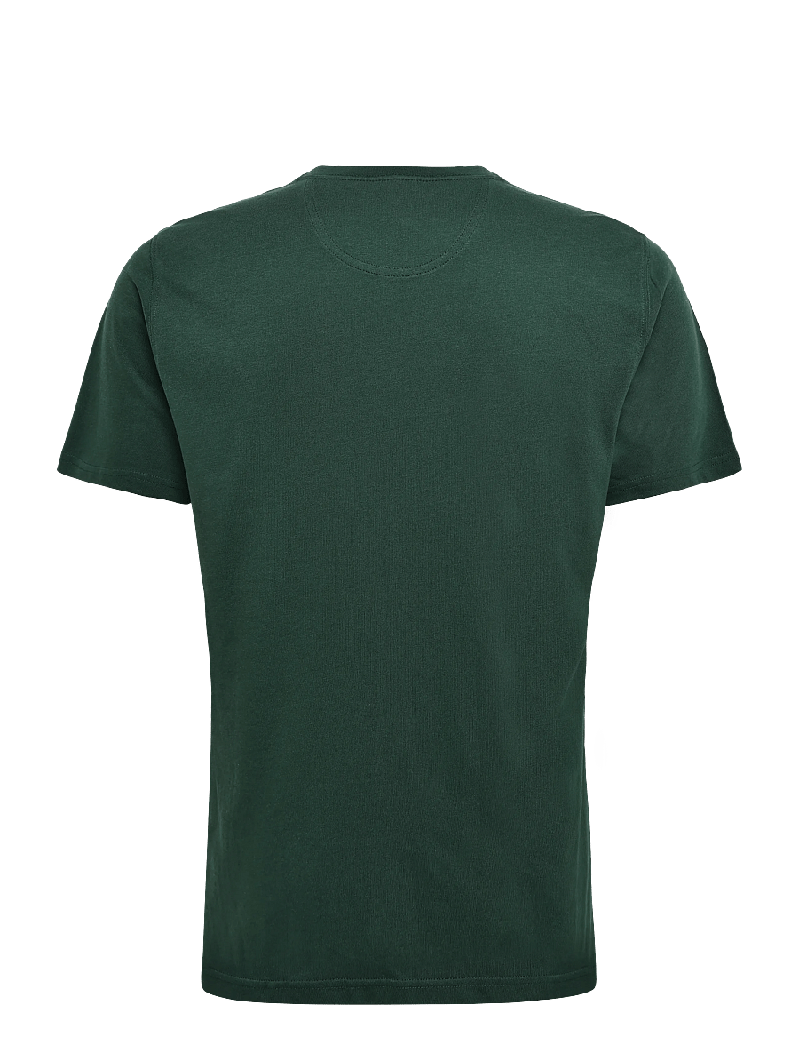 Barbour - Barbour Essential Sports T-Shirt - short-sleeved t-shirts - seaweed - 1