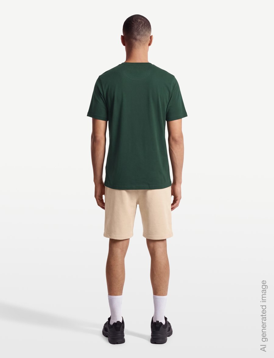 Barbour - Barbour Essential Sports T-Shirt - kurzärmelige t-shirts - seaweed - 4