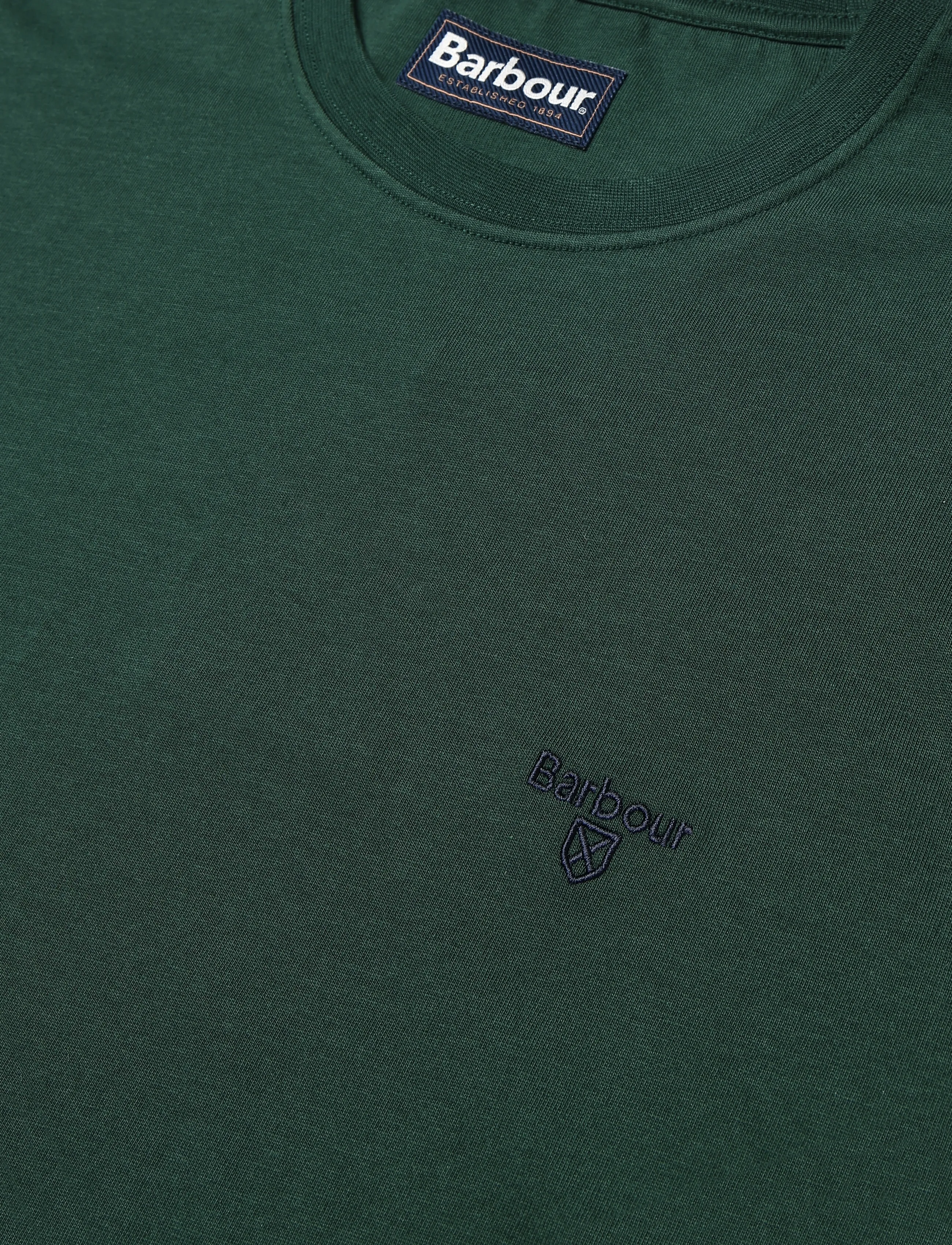 Barbour - Barbour Essential Sports T-Shirt - kurzärmelige t-shirts - seaweed - 2