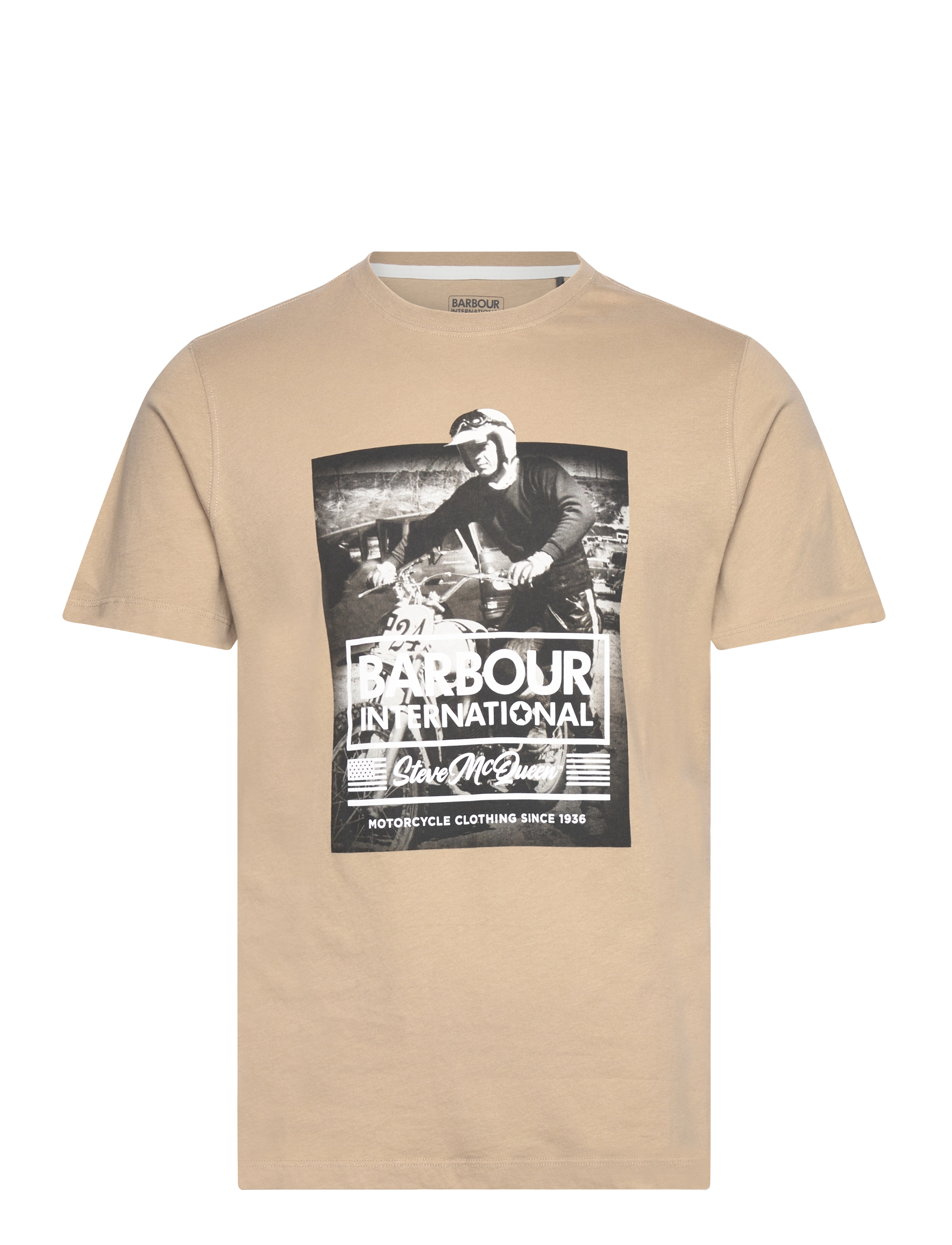 B.Intl Morris Tee - BEIGE