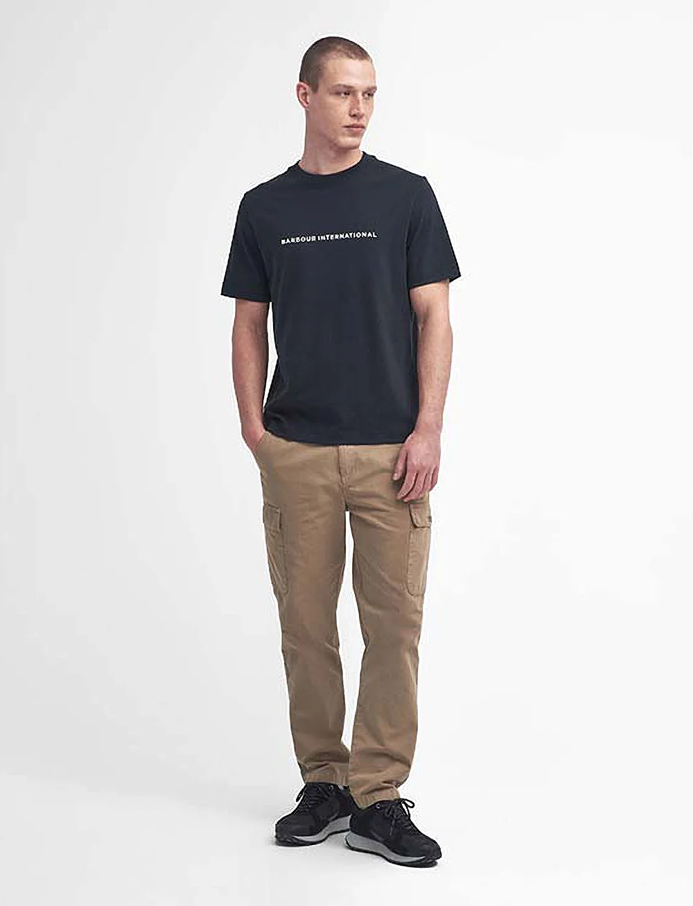 Barbour - B.Intl Motored T-Shirt - kurzärmelig - black - 3