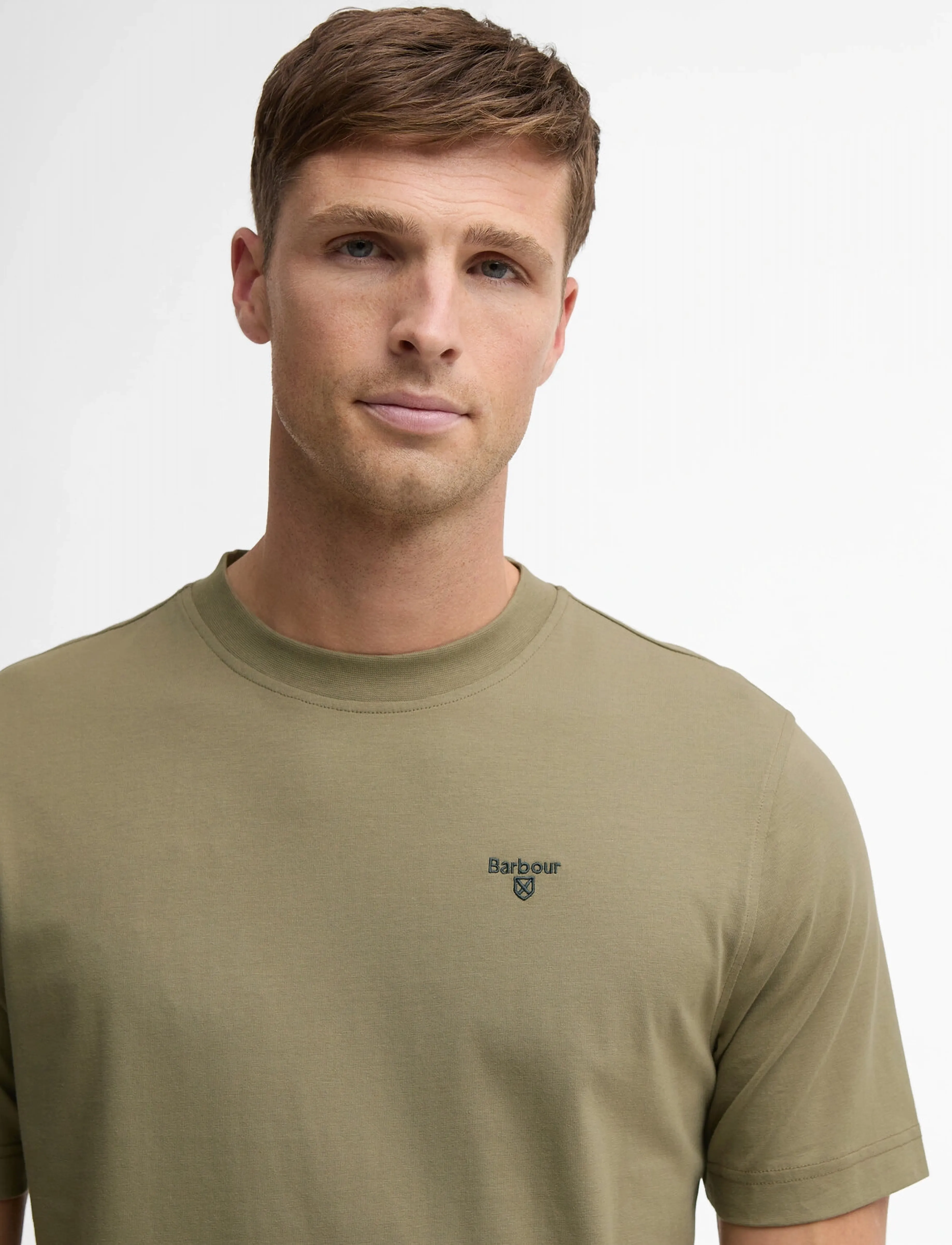Barbour - Barbour RF Sports T-Sh - kortærmede t-shirts - grey olive - 3