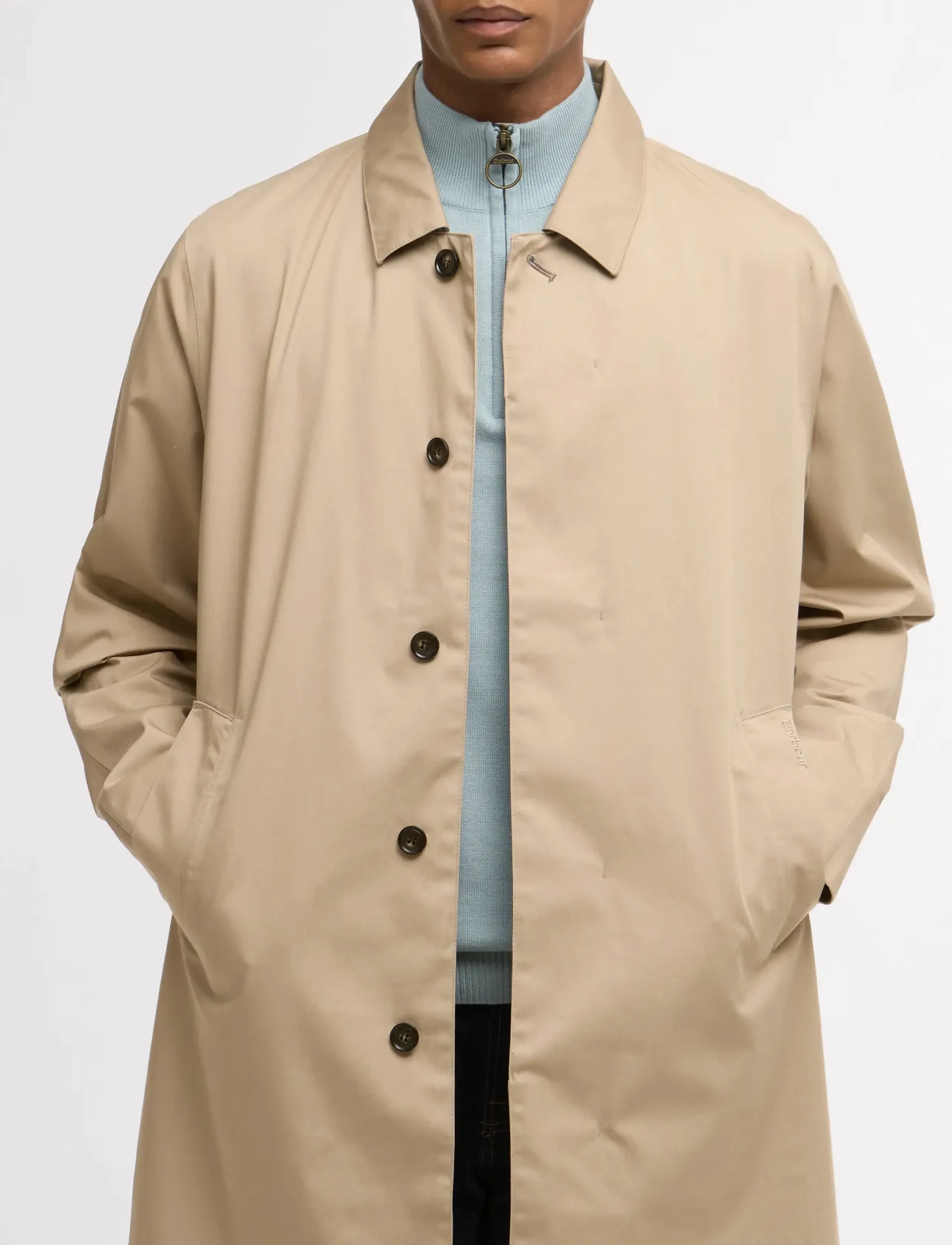 Barbour - Barbour Rokig Wproof - manteaux legères - washed stone / - 5