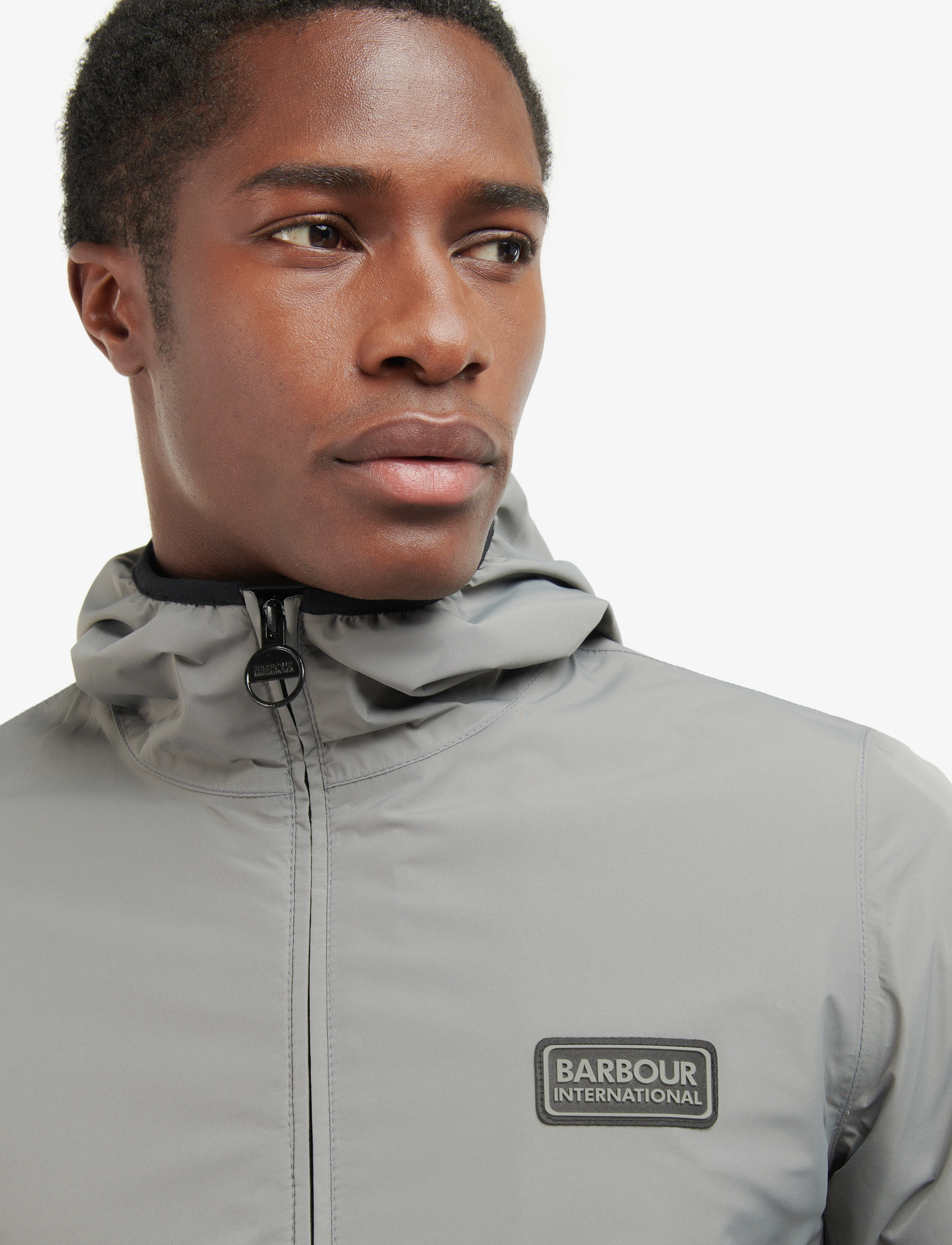 Barbour - B.Intl Kenetic Muz Jkt - mid grey - 5