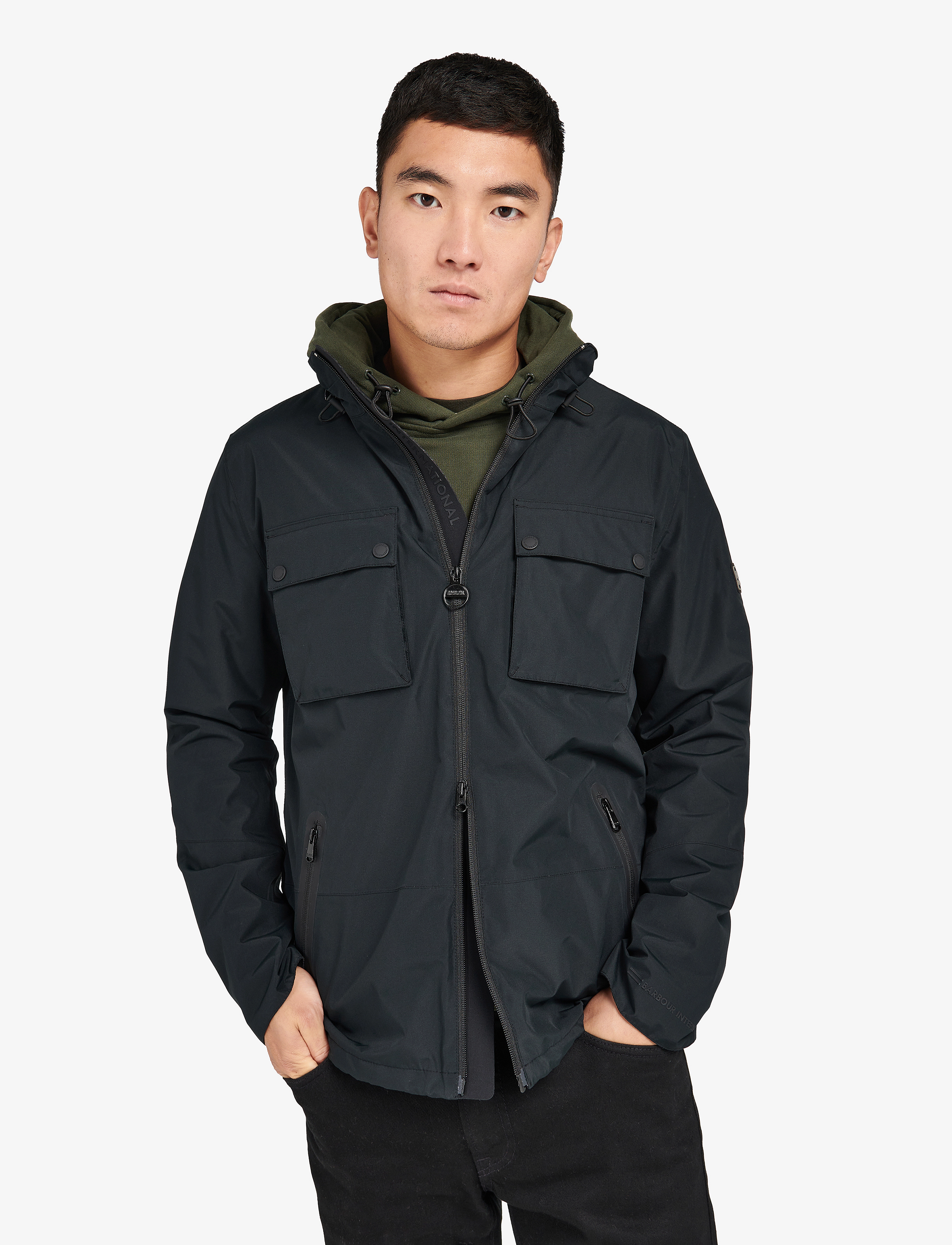 Barbour - B.Intl Obel Jacket - black - 4
